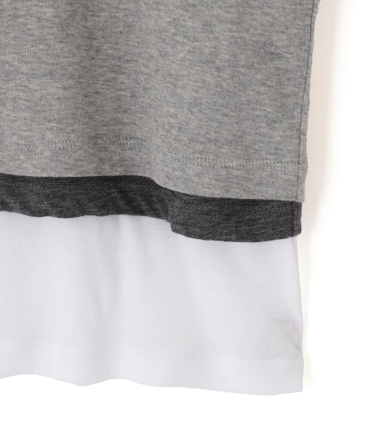YLEVE / THREE LAYERED JERSEY PULLOVER
