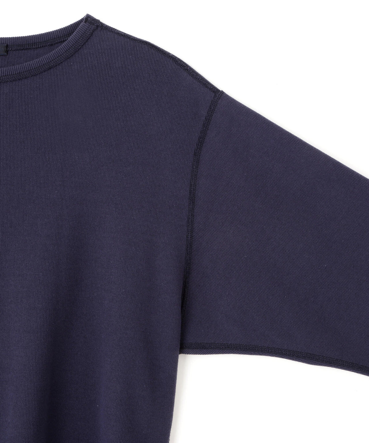 YLEVE / COTTON RIB PULLOVER
