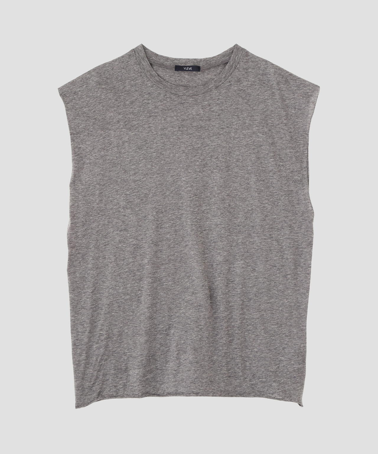 YLEVE / COTTON SHEER JERSEY SLEEVELESS