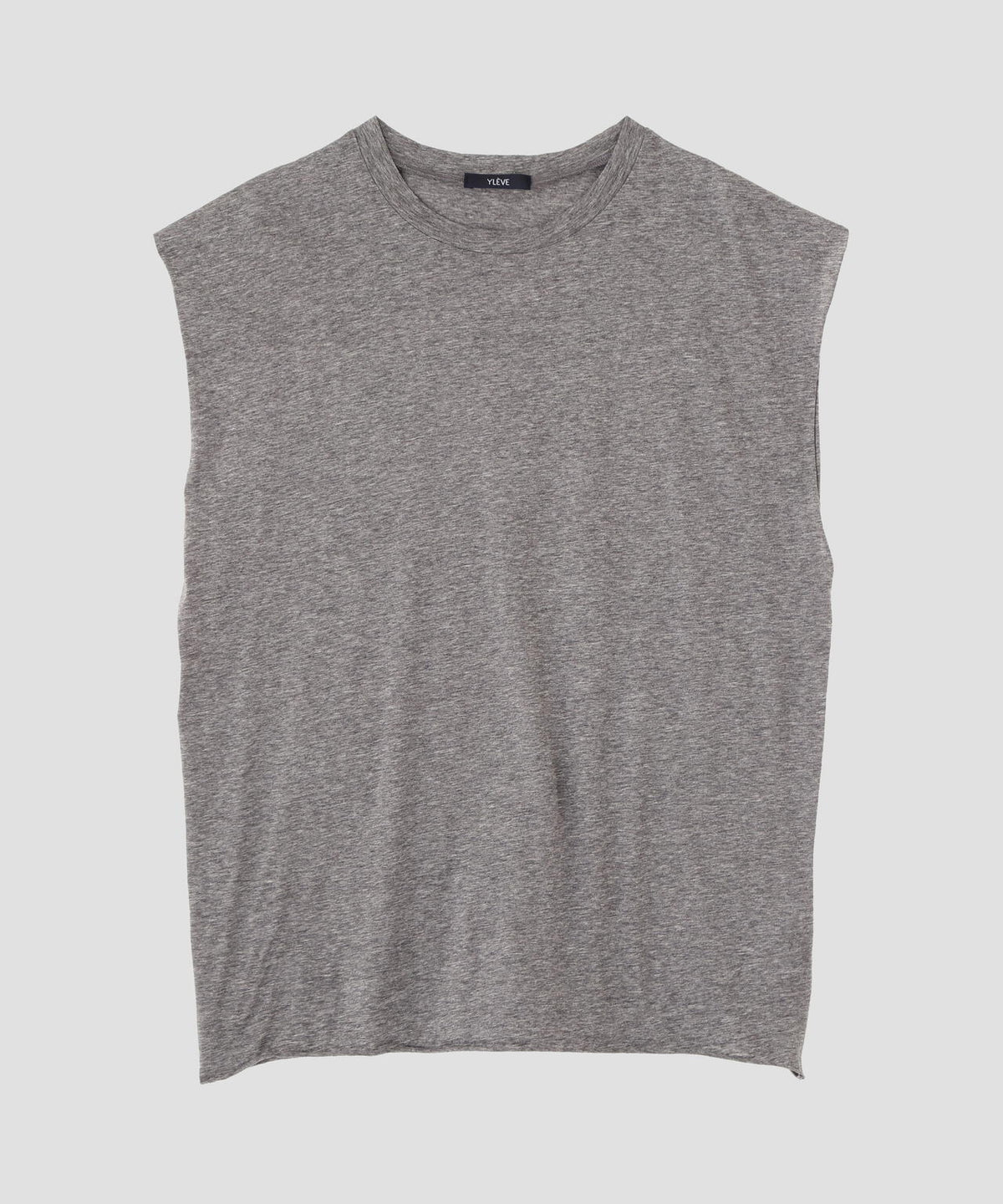 YLEVE / COTTON SHEER JERSEY SLEEVELESS