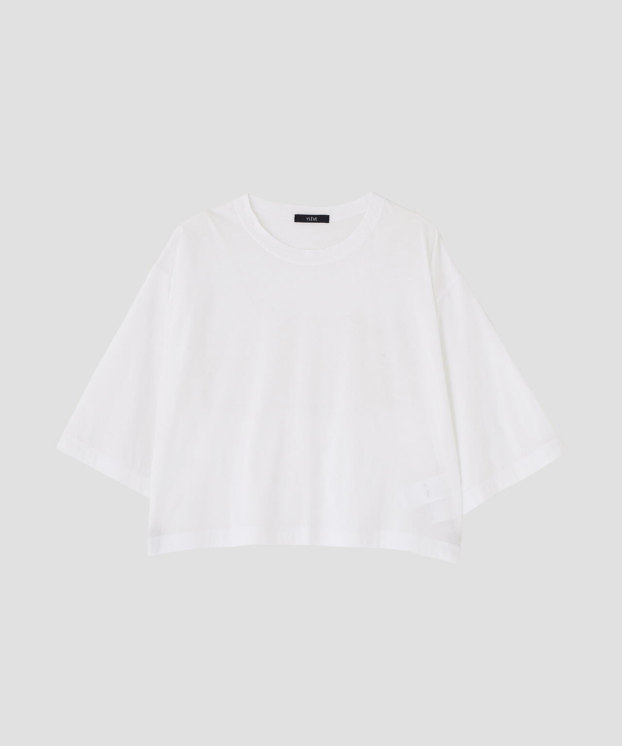 YLEVE / COTTON SHEER JERSEY SHORT SLEEVE