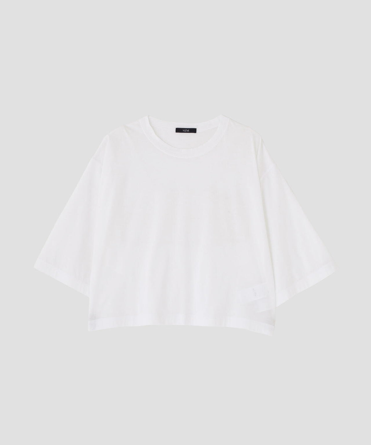 YLEVE / COTTON SHEER JERSEY SHORT SLEEVE