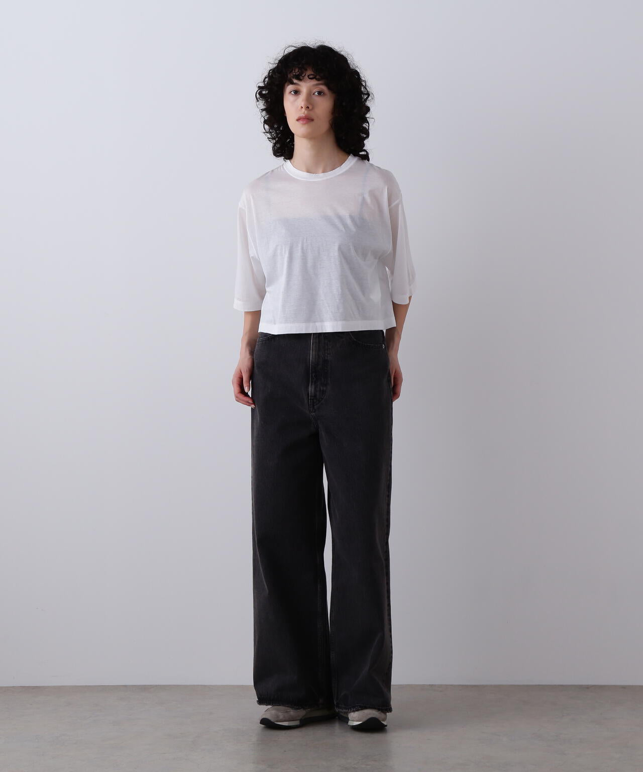 YLEVE / COTTON SHEER JERSEY SHORT SLEEVE