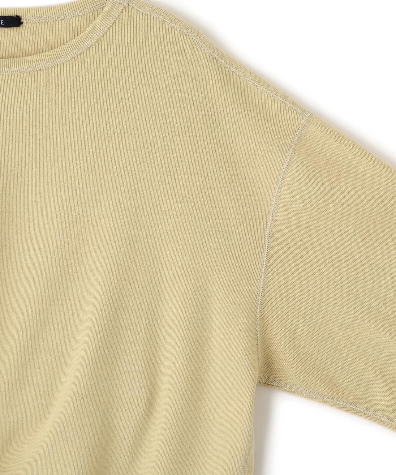YLEVE / COTTON RIB PULLOVER BIG