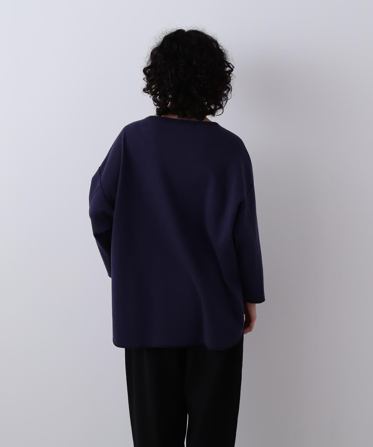 YLEVE / COTTON RIB PULLOVER BIG