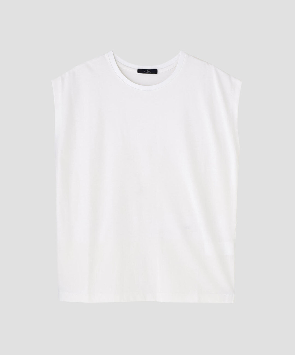 YLEVE / ORGANIC COTTON BIO SLEEVELESS T-SHIRT