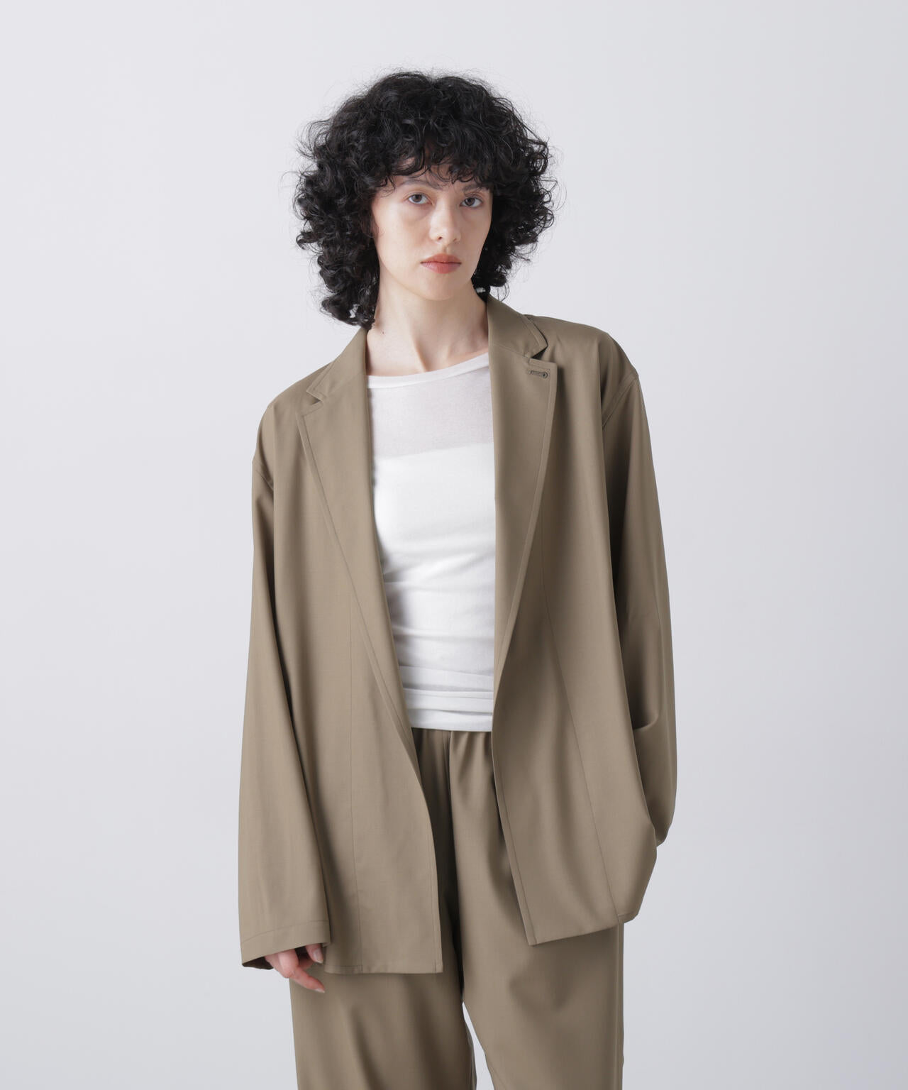 YLEVE / SUPER140's WOOL TROPICAL JACKET