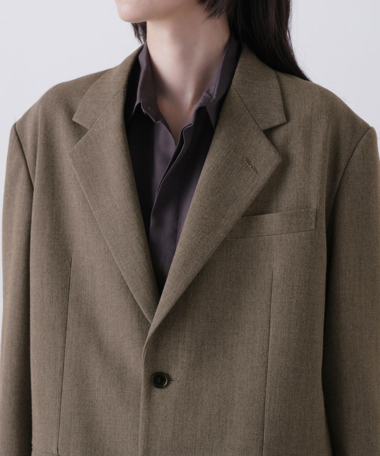 YLEVE / ROUGH WOOL JACKET