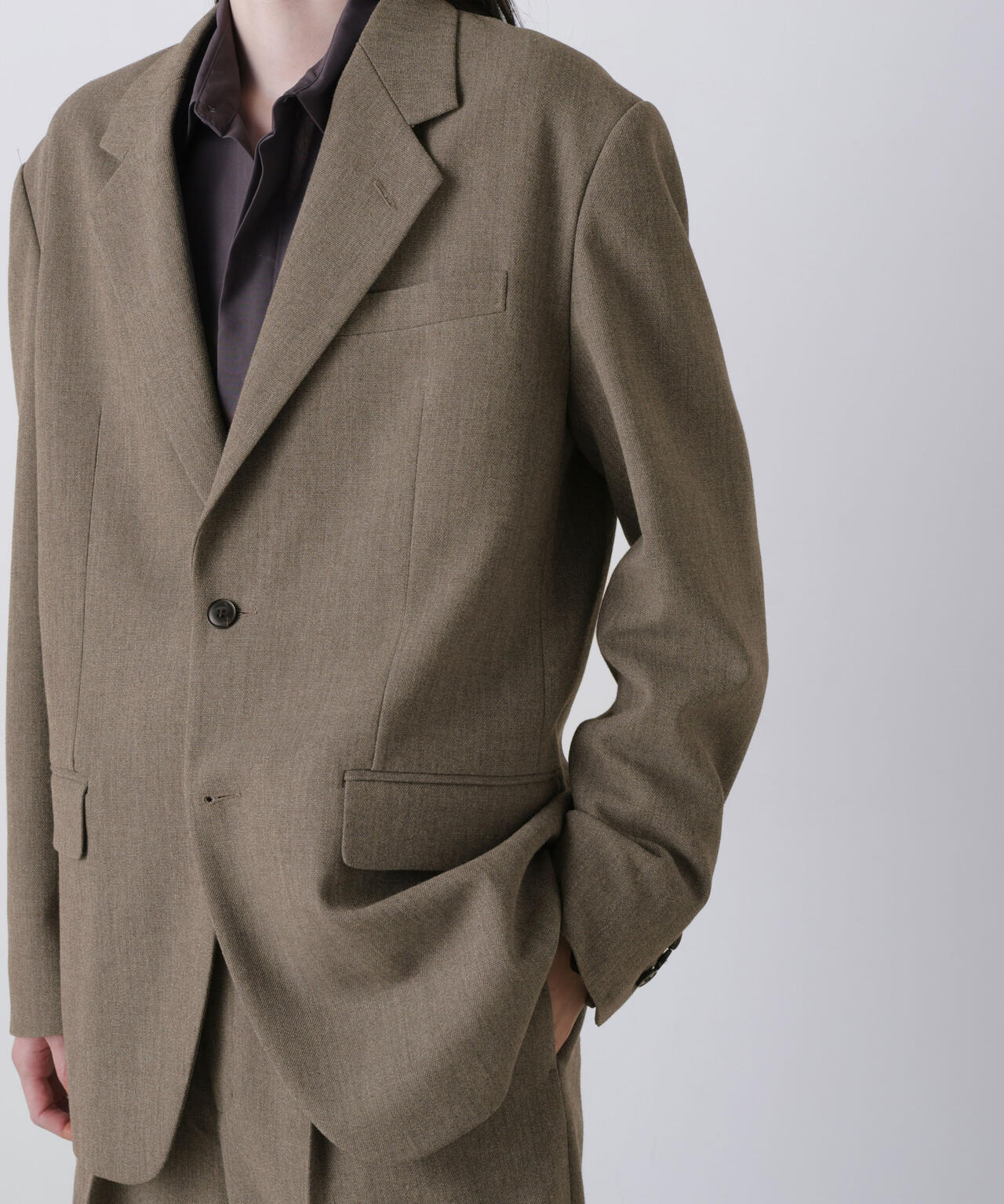YLEVE / ROUGH WOOL JACKET