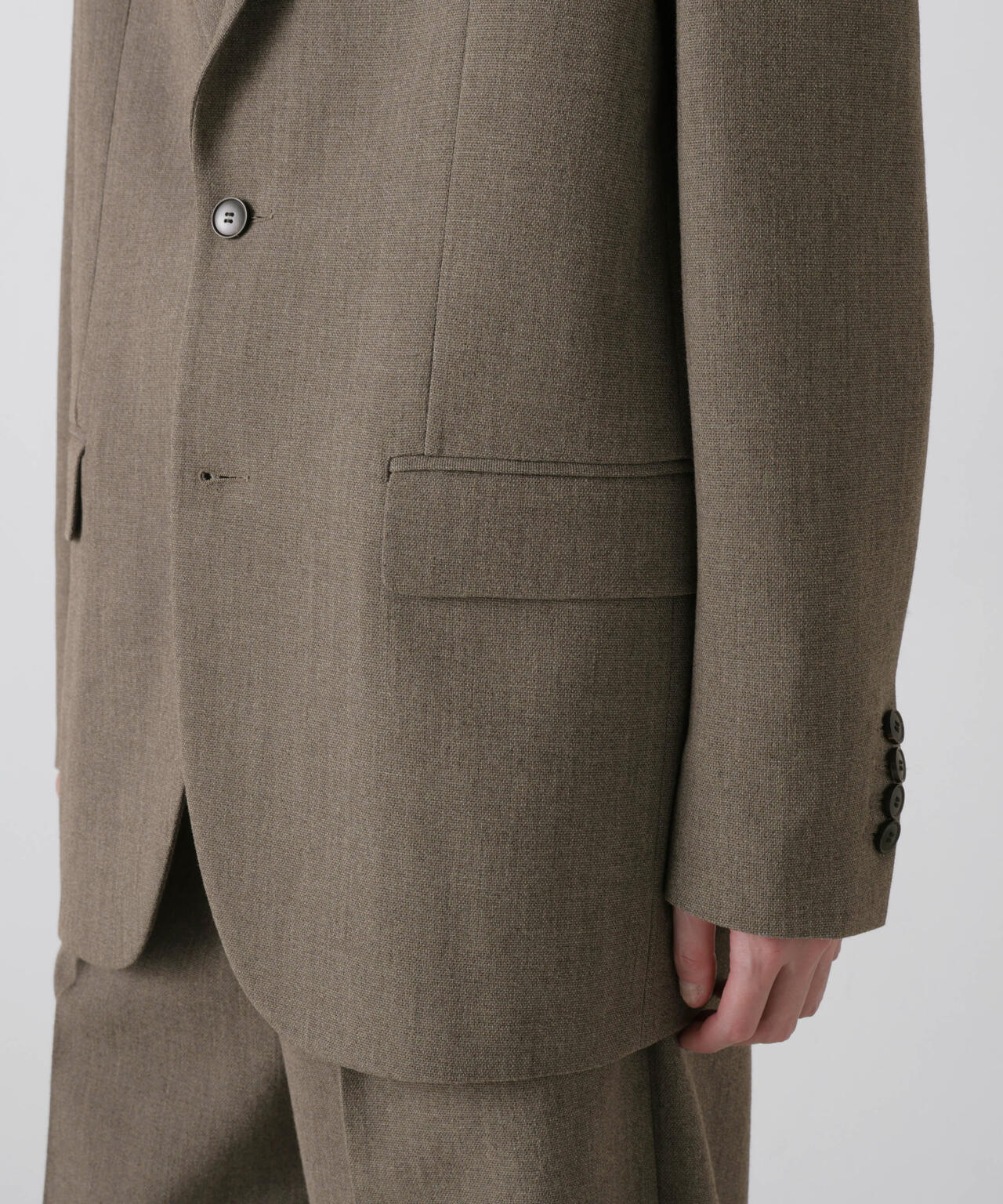 YLEVE / ROUGH WOOL JACKET