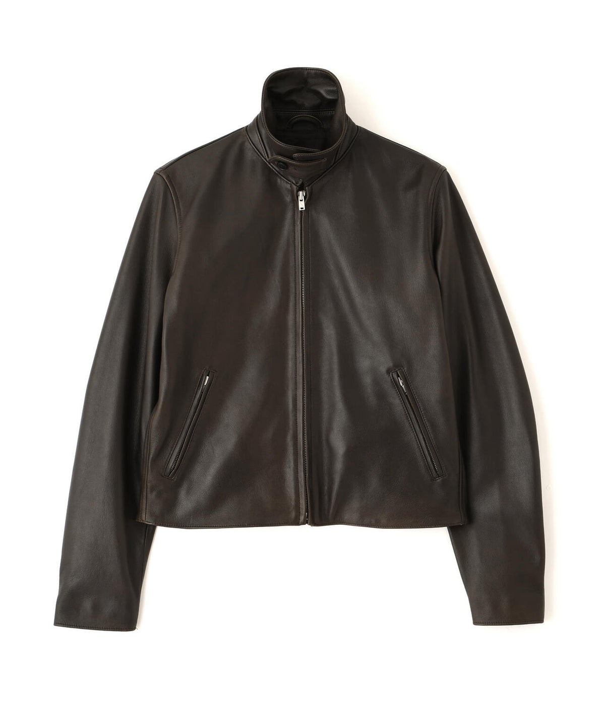 YLEVE / SHEEP AVIATOR LEATHER JACKET