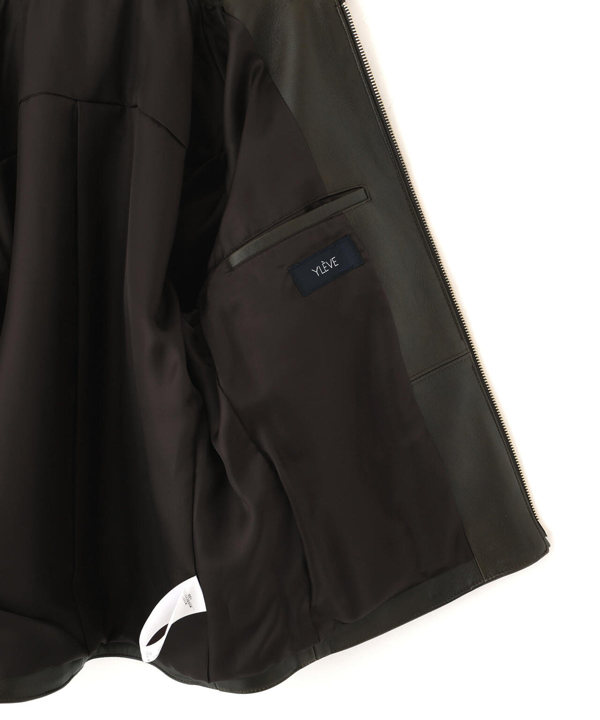 YLEVE / SHEEP AVIATOR LEATHER JACKET