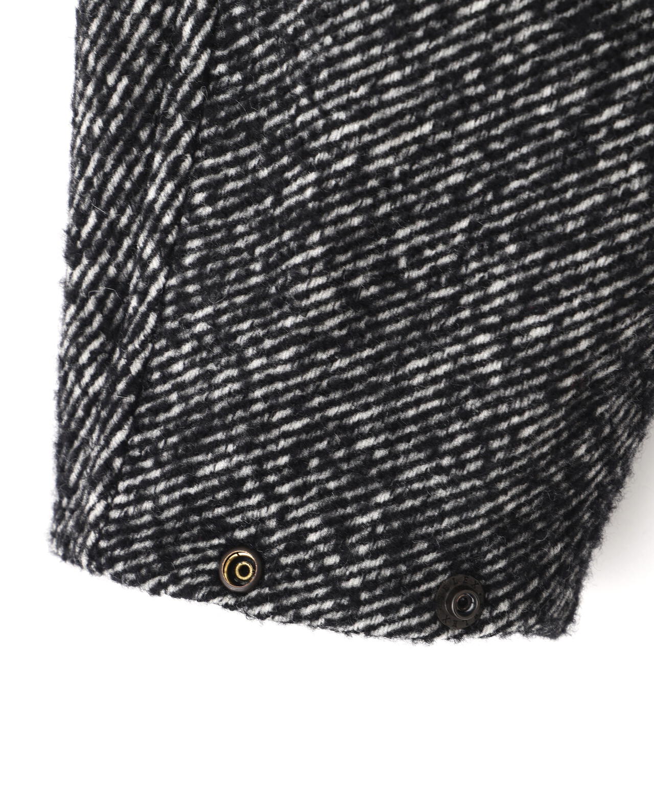 YLEVE / NEPPED TWEED COVERALL JACKET