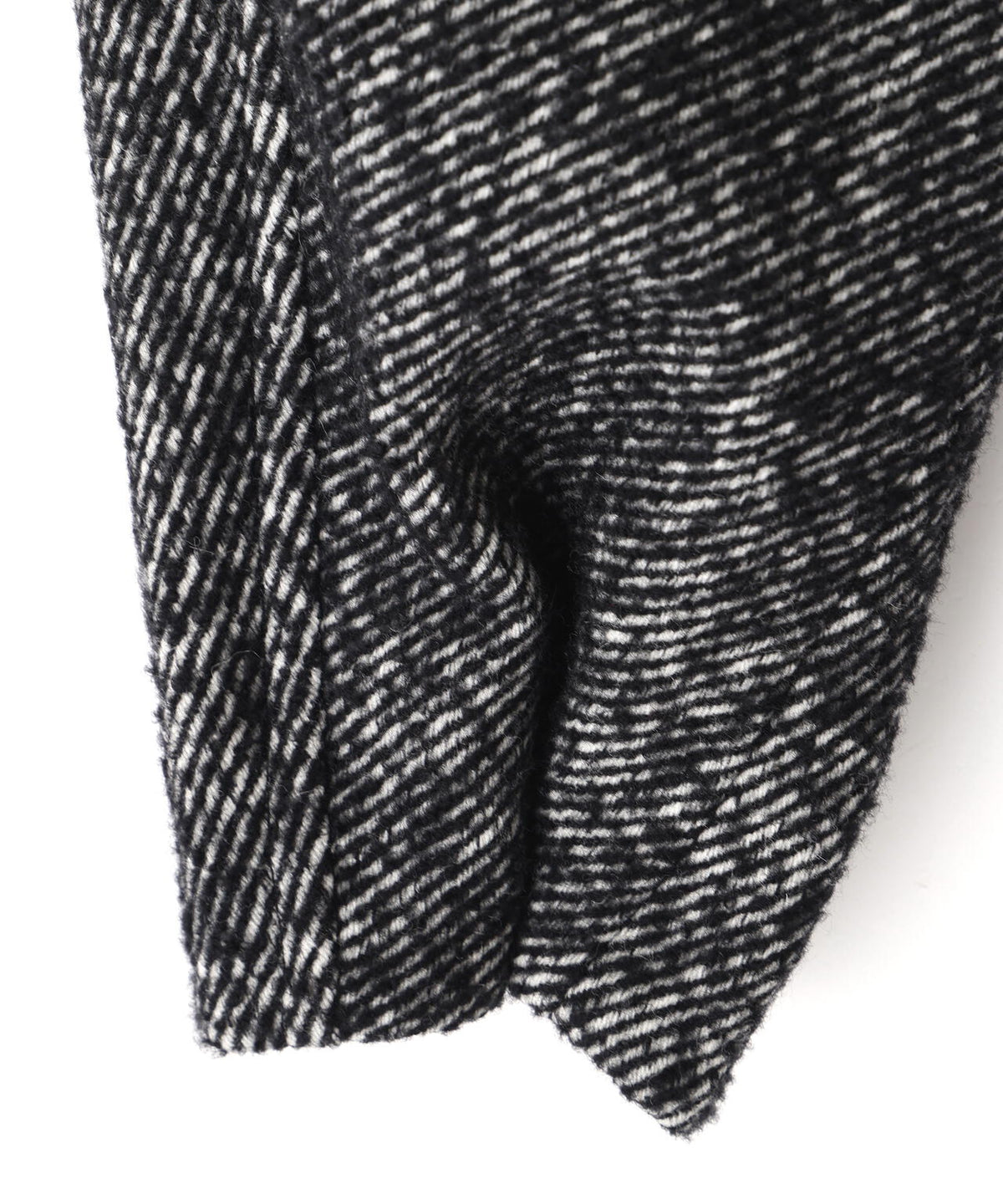 YLEVE / NEPPED TWEED COVERALL JACKET