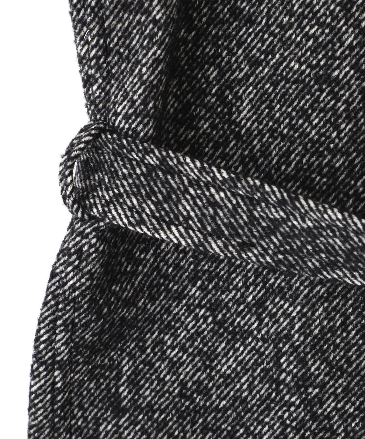 YLEVE / NEPPED TWEED COVERALL JACKET