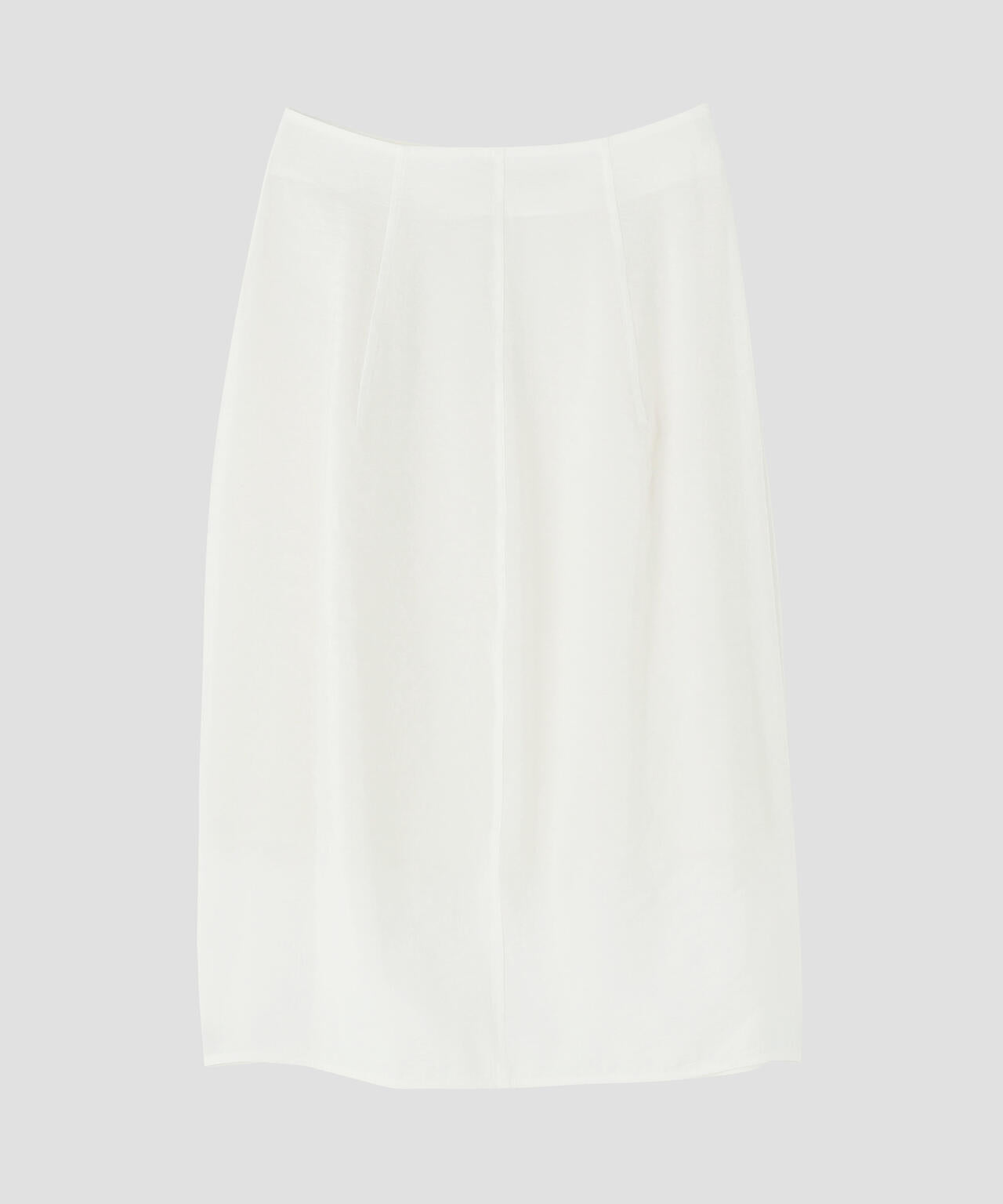 YLEVE / RAYON-POLYESTER BROAD SKIRT