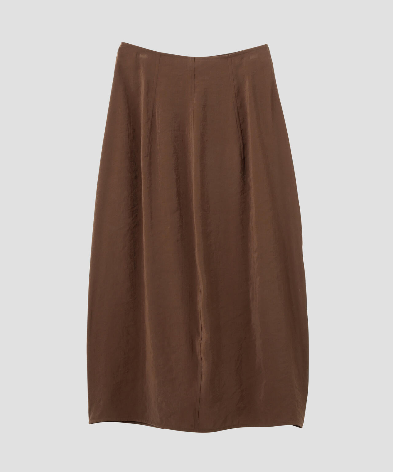 YLEVE / RAYON-POLYESTER BROAD SKIRT