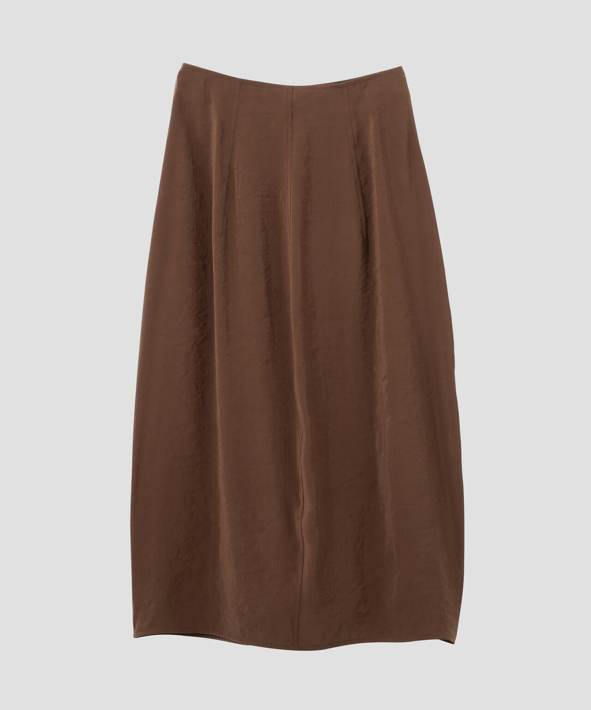 YLEVE / RAYON-POLYESTER BROAD SKIRT