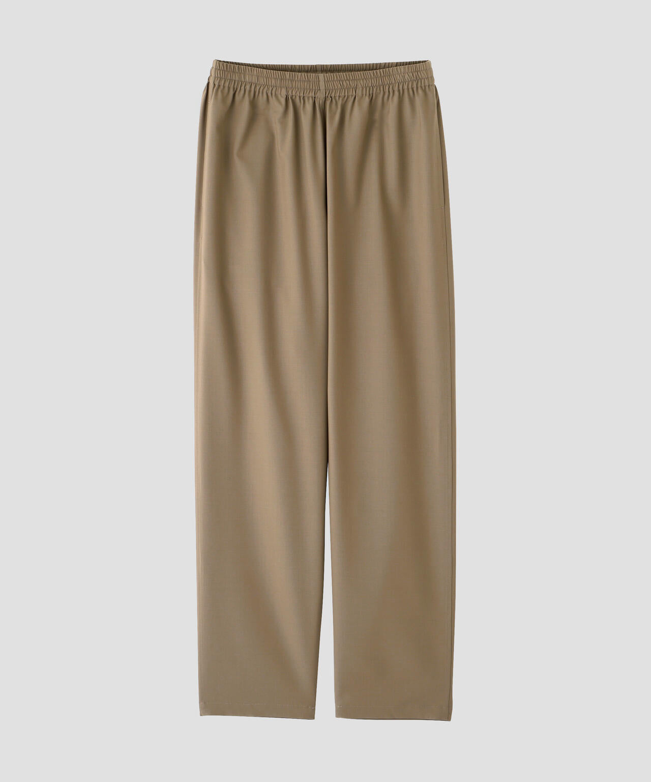 YLEVE / SUPER140's WOOL TROPICAL EASY TROUSERS