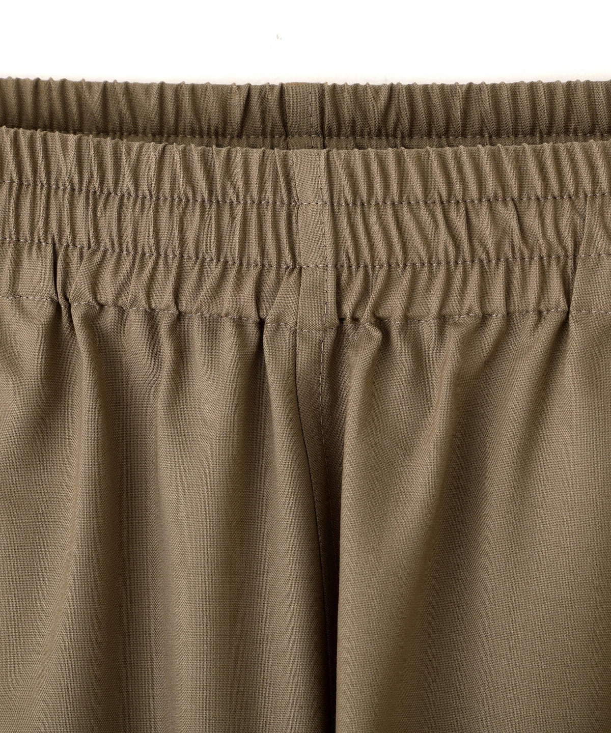 YLEVE / SUPER140's WOOL TROPICAL EASY TROUSERS