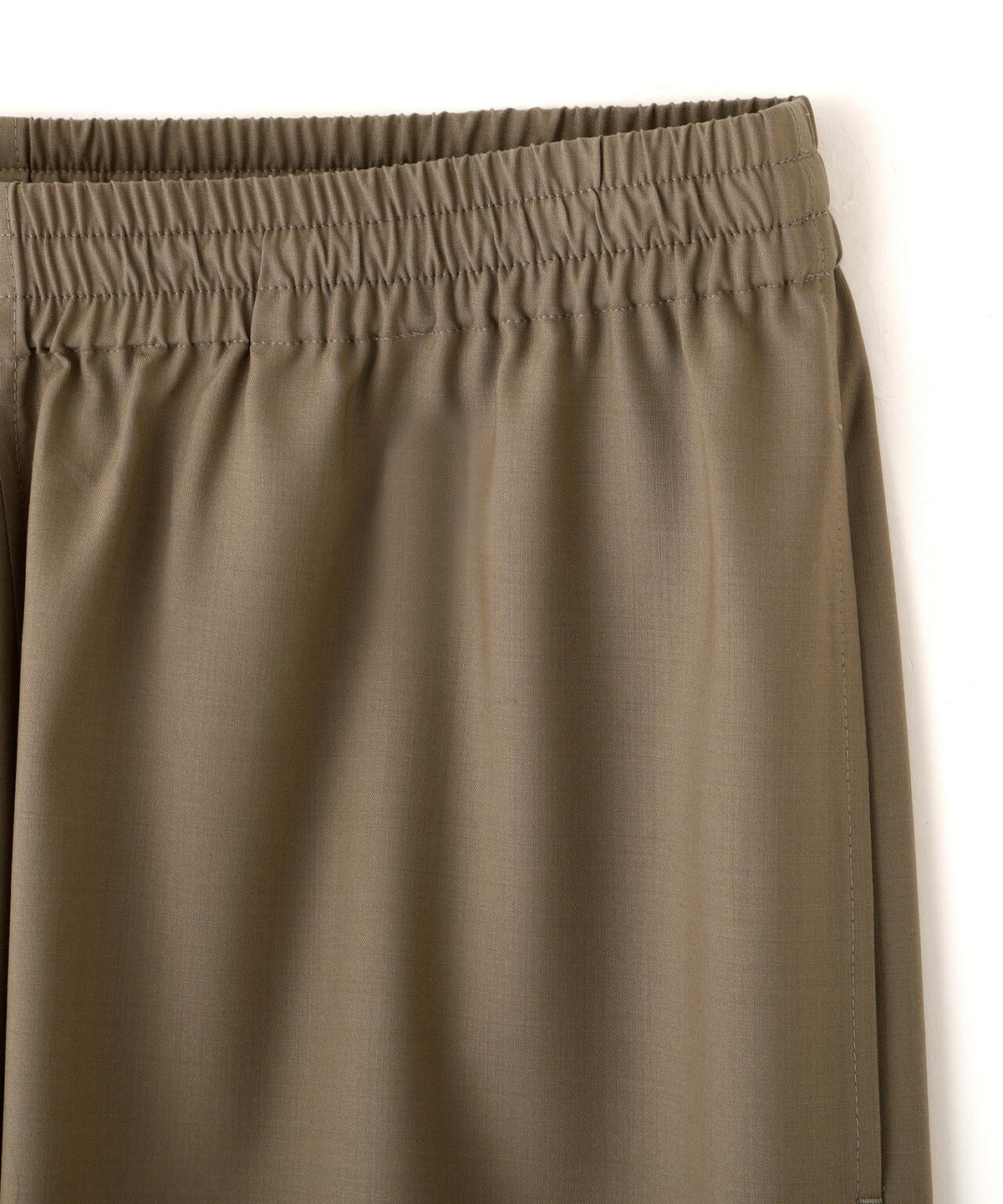 YLEVE / SUPER140's WOOL TROPICAL EASY TROUSERS