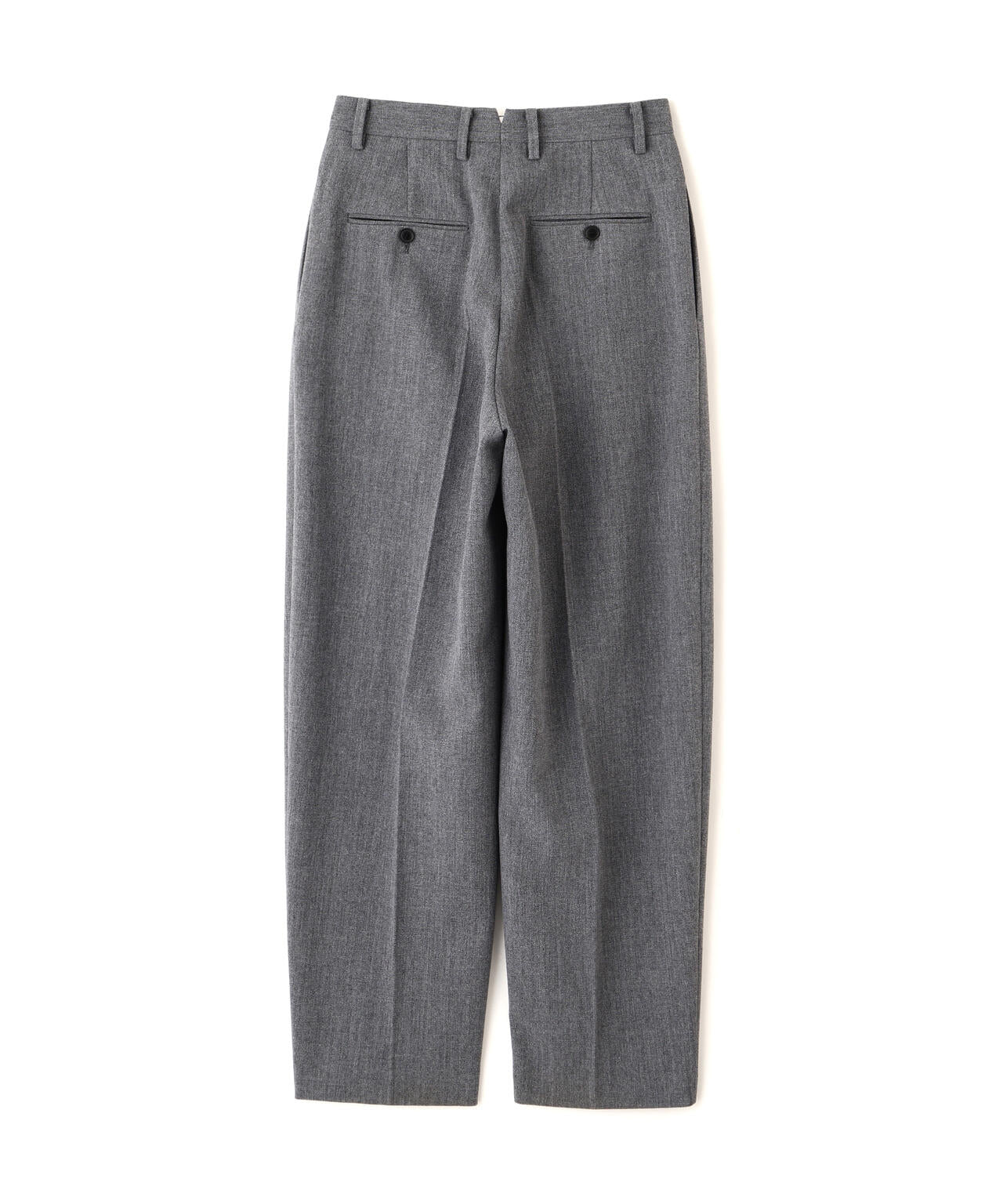 YLEVE / ROUGH WOOL TROUSERS