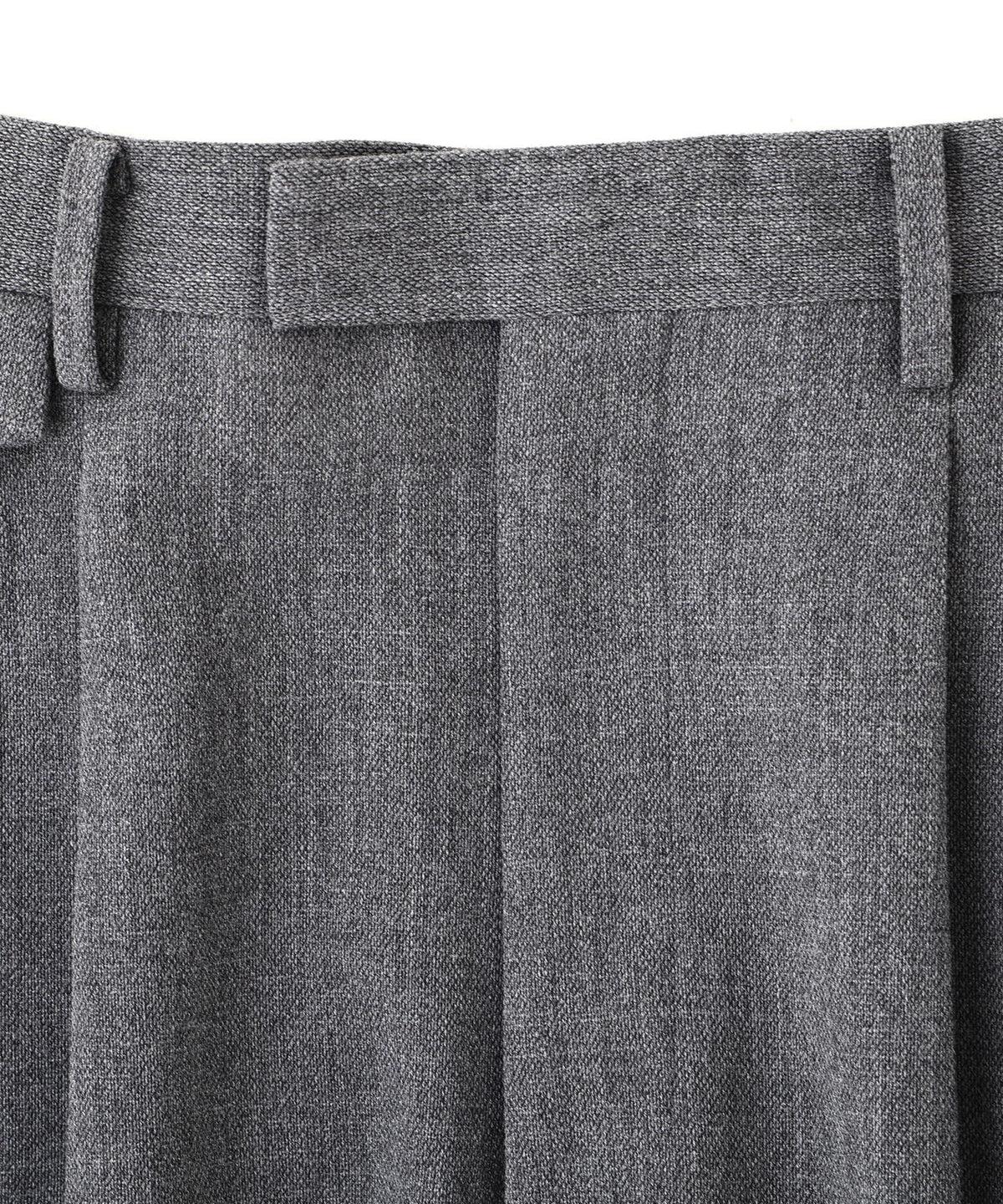 YLEVE / ROUGH WOOL TROUSERS