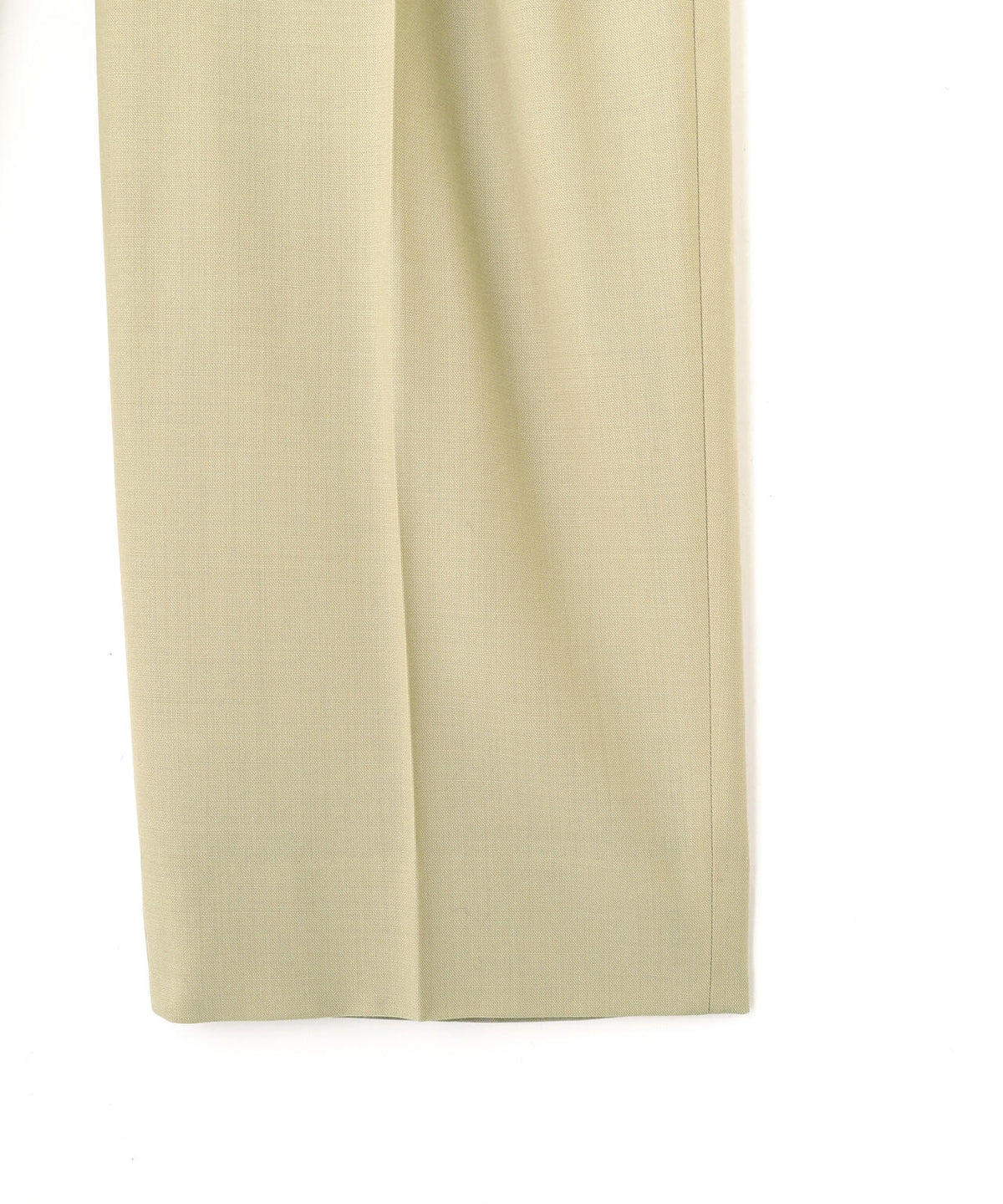 YLEVE / 2/72 SUPER 100’s WOOL HIGH-TWIST VOILE TROUSERS