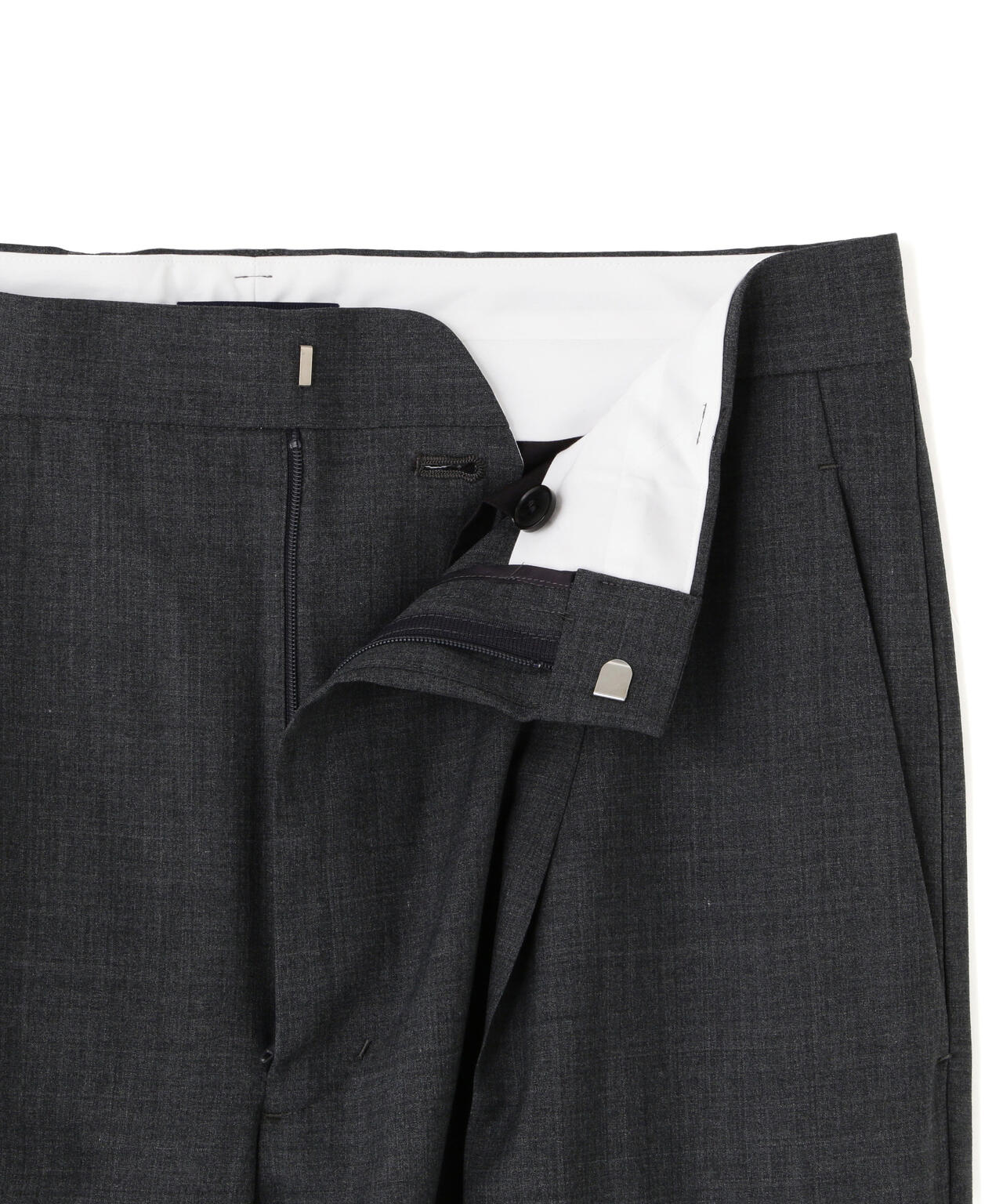 YLEVE / SUPER140's WOOL TROPICAL TROUSERS
