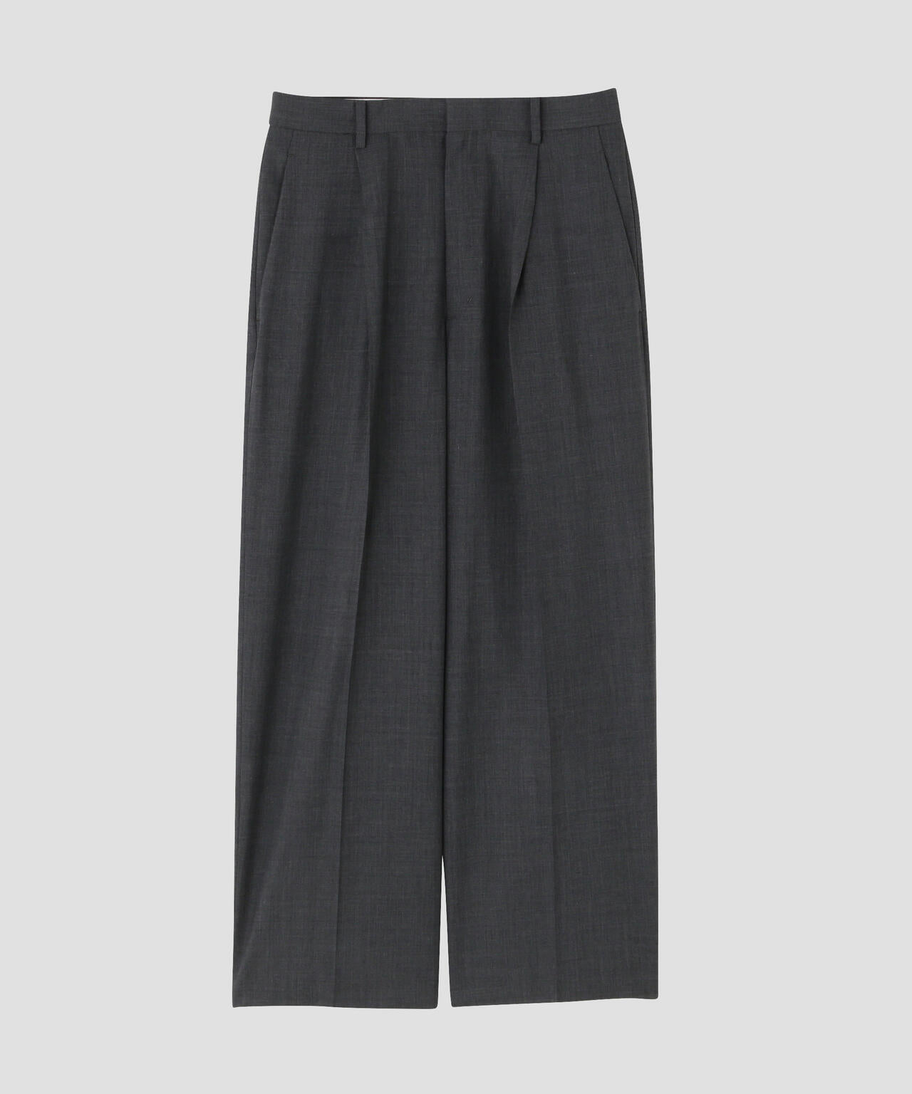 YLEVE / SUPER140's WOOL TROPICAL TROUSERS