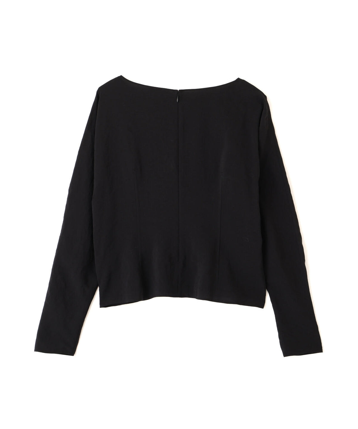 YLEVE / RAYON-POLYESTER BROAD BLOUSE