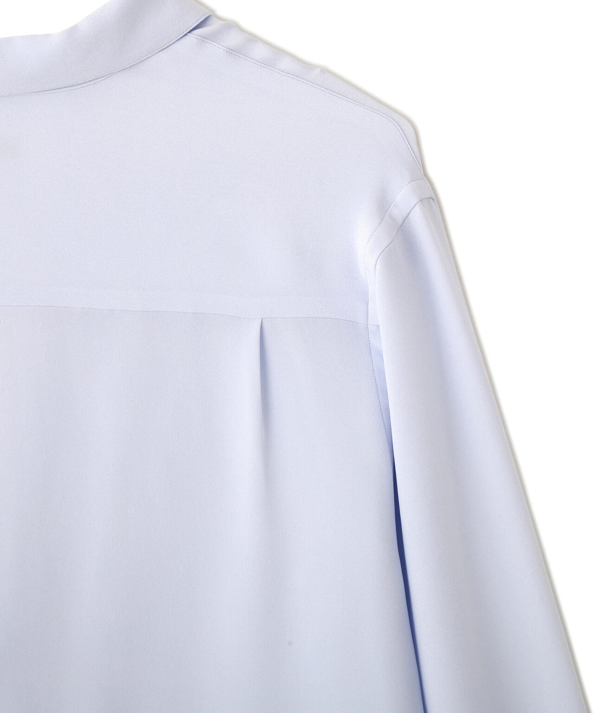 YLEVE / SILK DE CHINE SKIPPER SHIRT