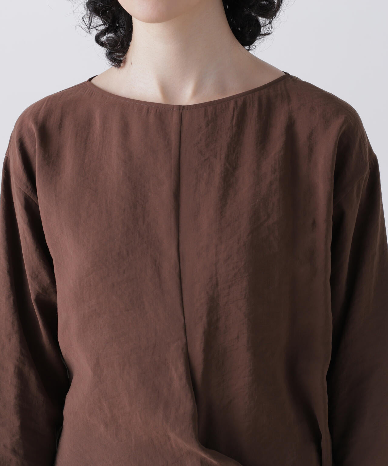 YLEVE / RAYON-POLYESTER BROAD DRESS