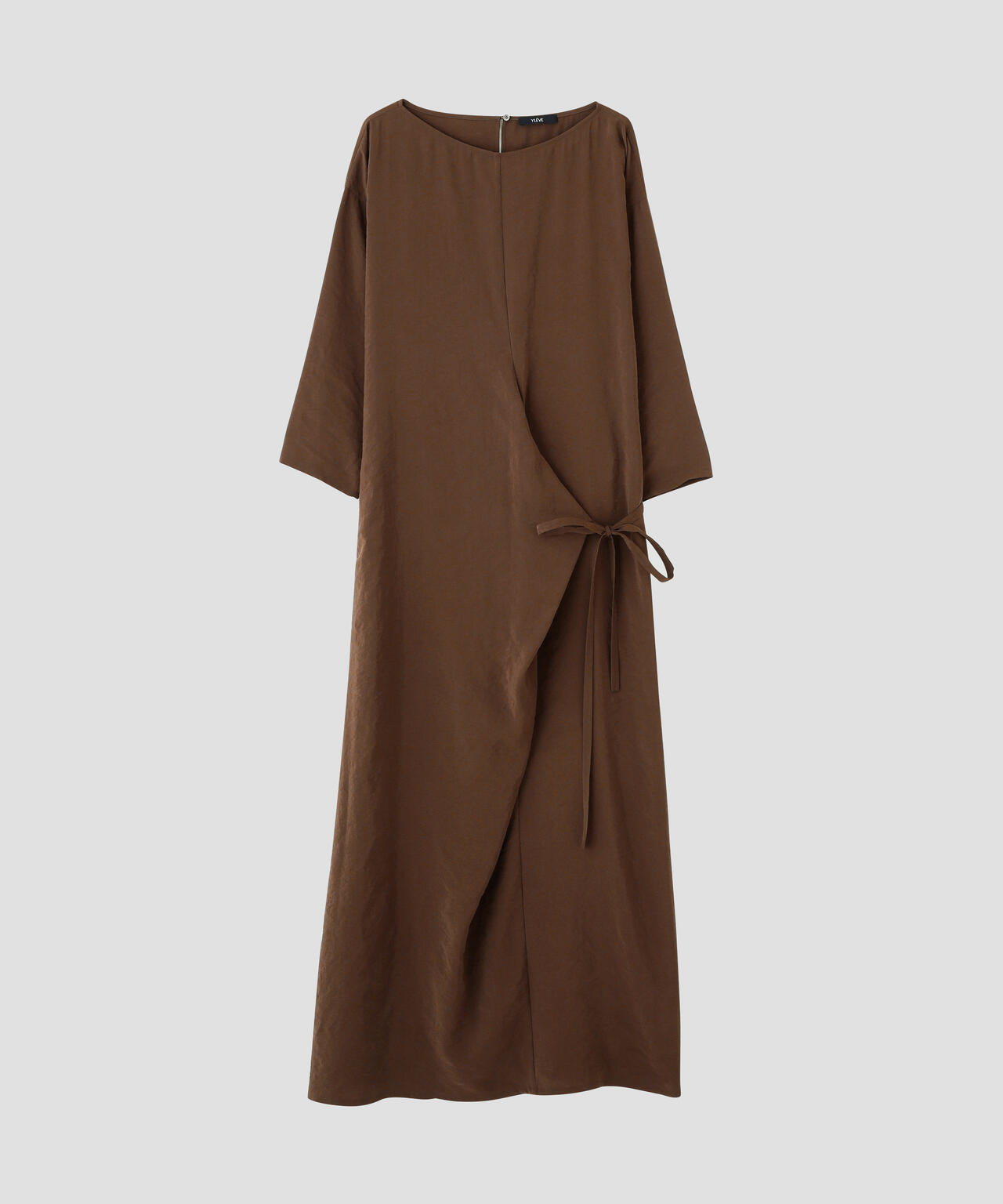 YLEVE / RAYON-POLYESTER BROAD DRESS