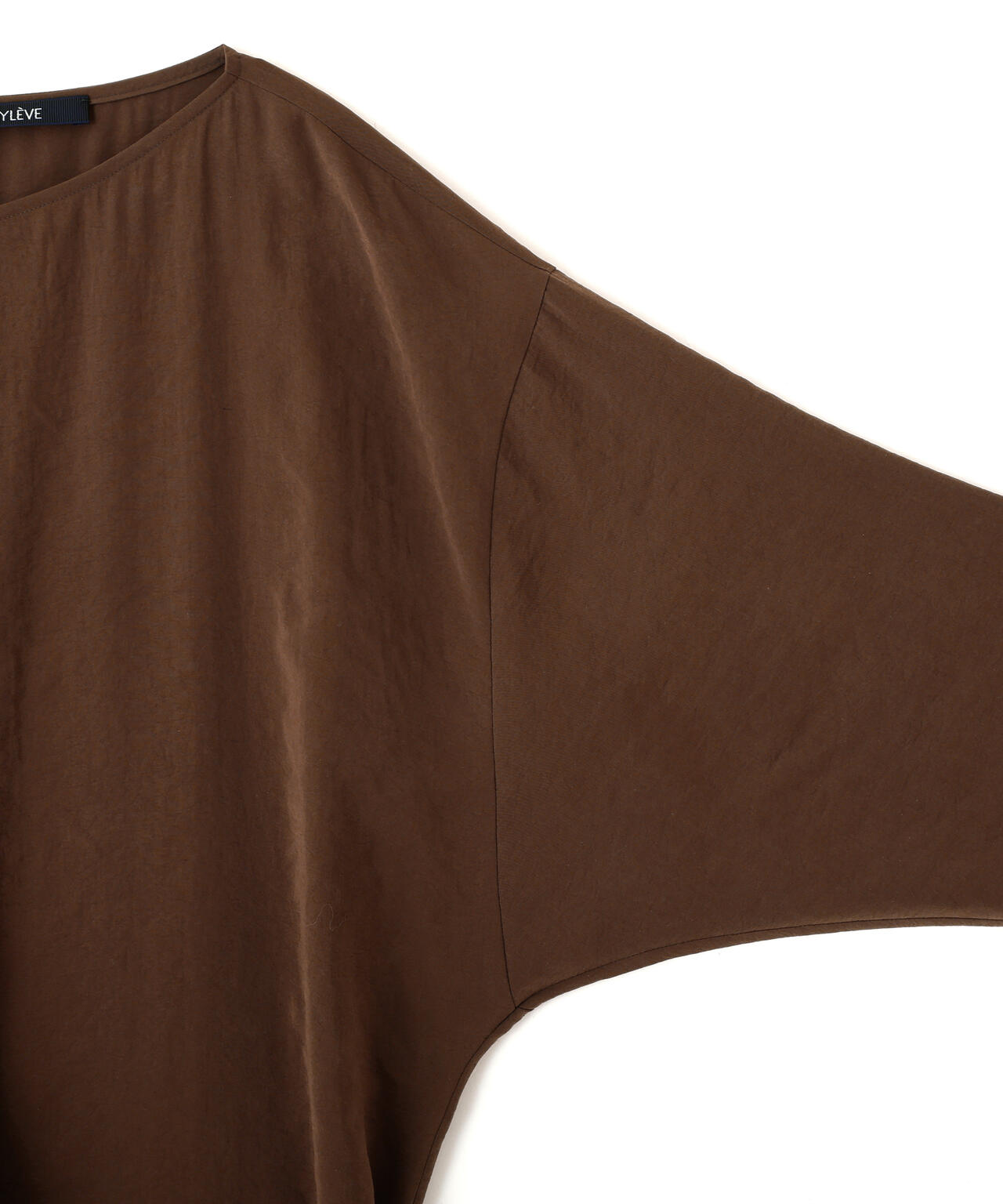 YLEVE / RAYON-POLYESTER BROAD DRESS