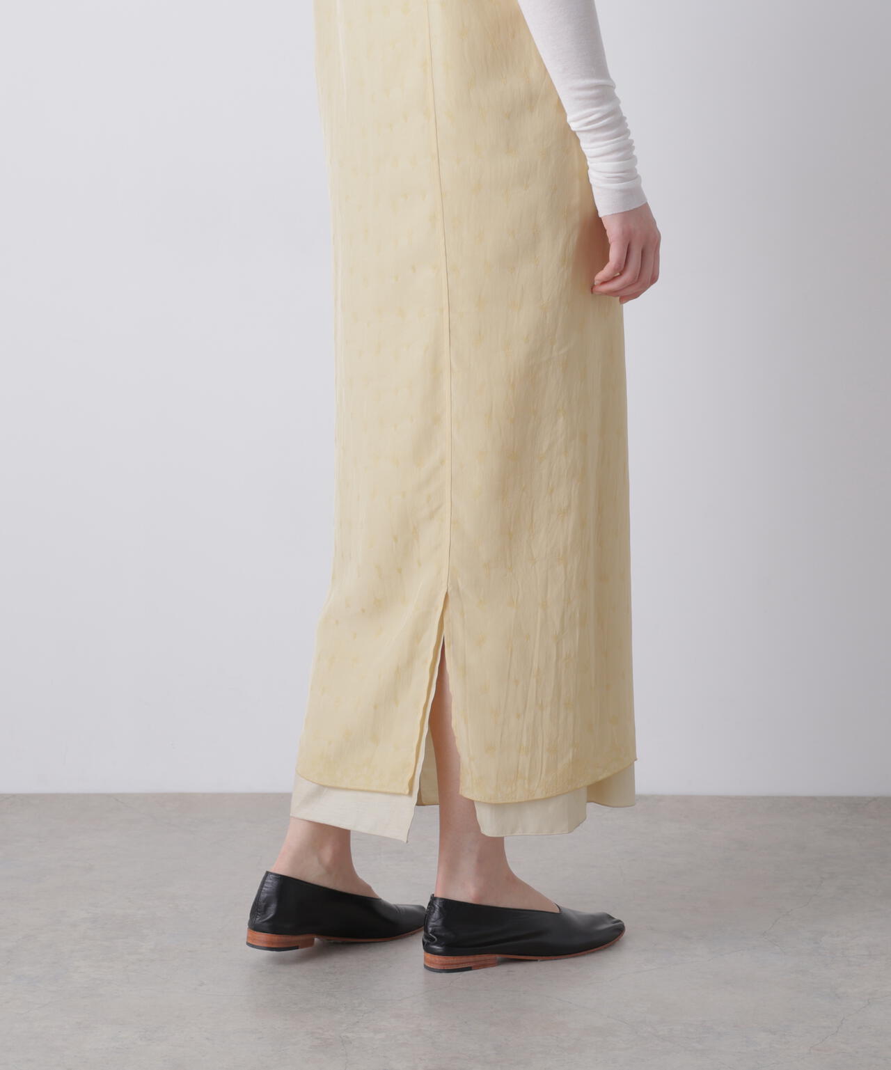 YLEVE / CUPRO JACQUARD DRESS