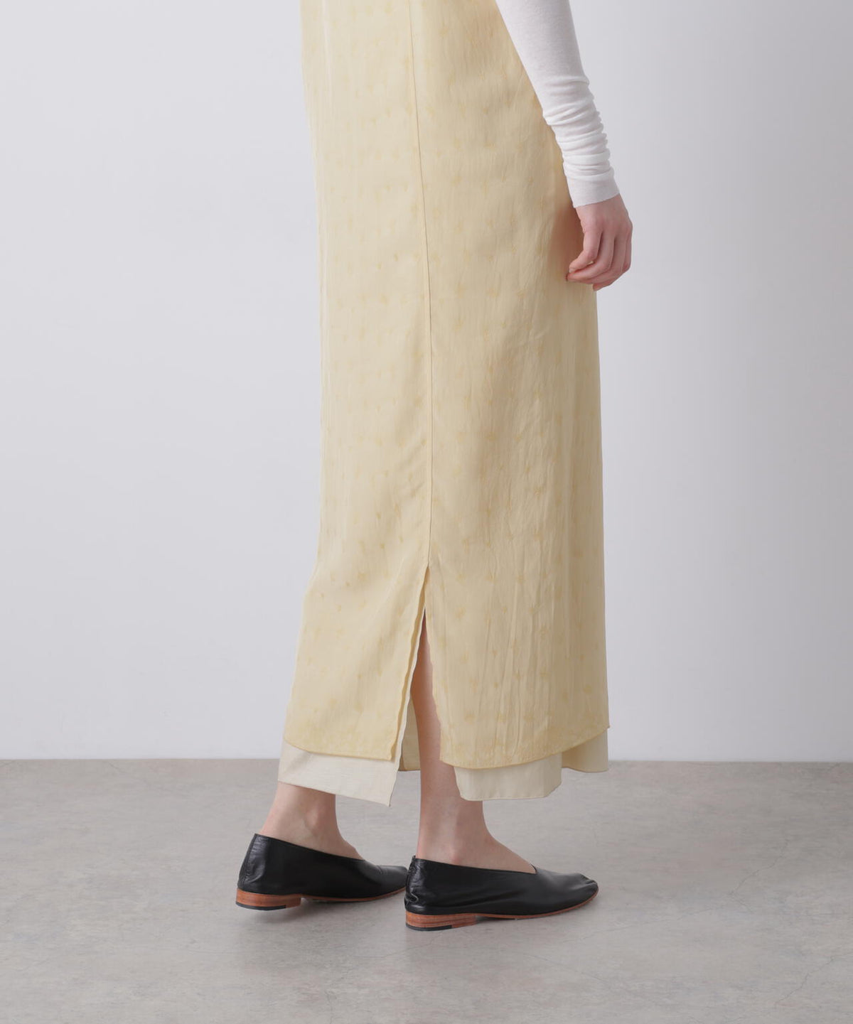 YLEVE / CUPRO JACQUARD DRESS