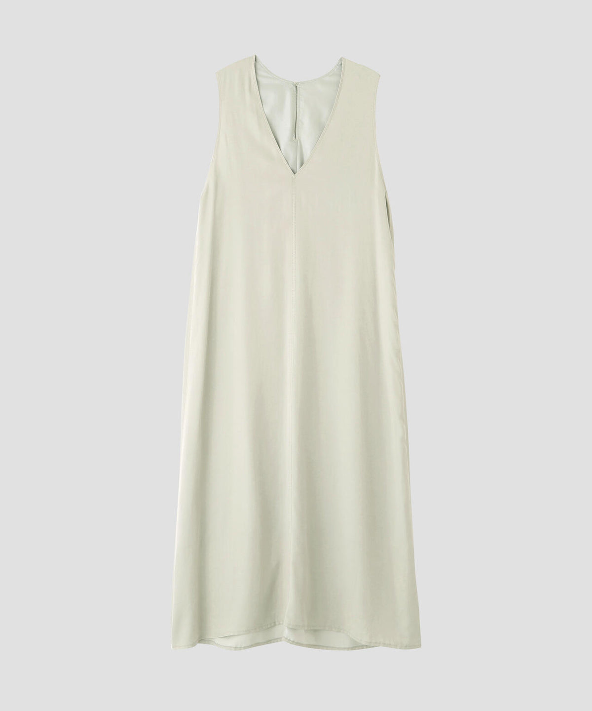 YLEVE / FIBRILLATED SATIN A - LINE DRESS