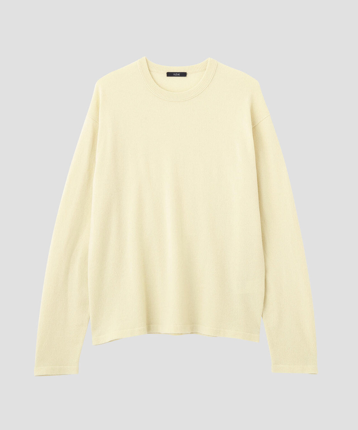 YLEVE / CASHMERE KNIT T-SHIRT