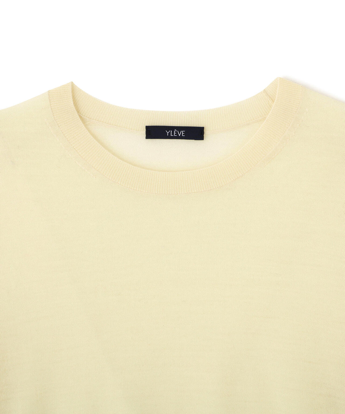 YLEVE / 2/100 FINE WOOL SHEER KNIT PULLOVER