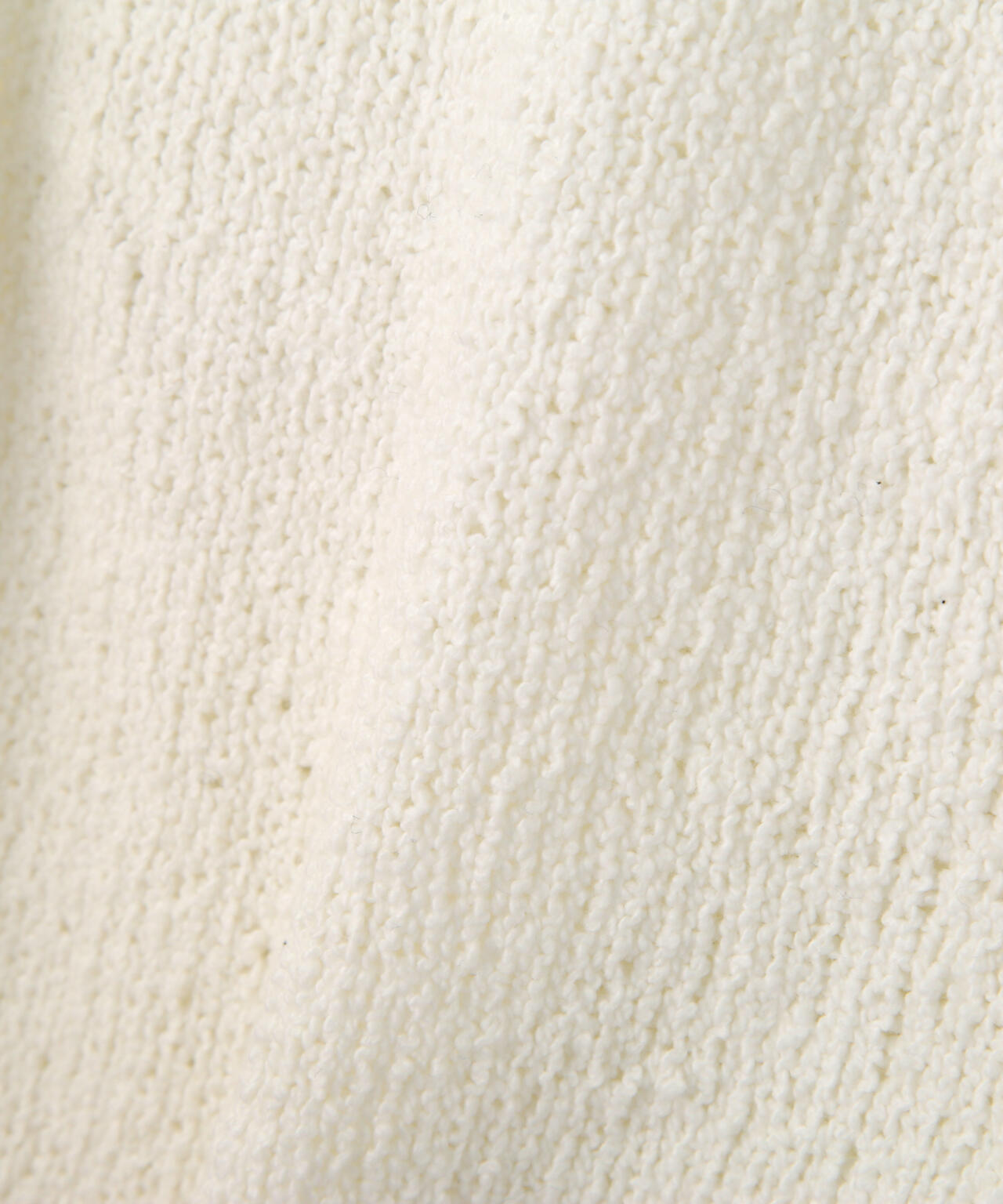 YLEVE / COTTON BOUCLE KNIT VEST