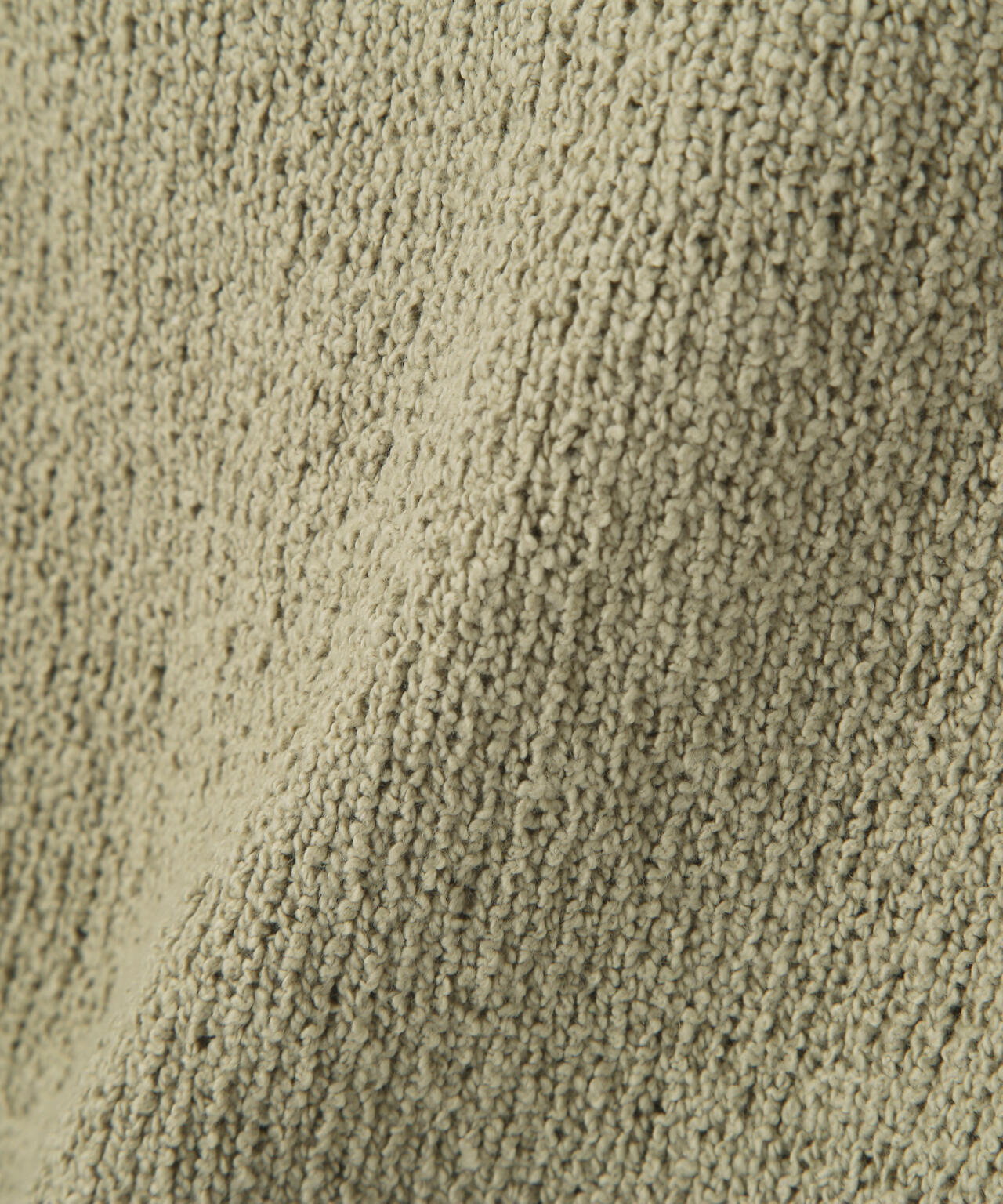 YLEVE / COTTON BOUCLE KNIT VEST