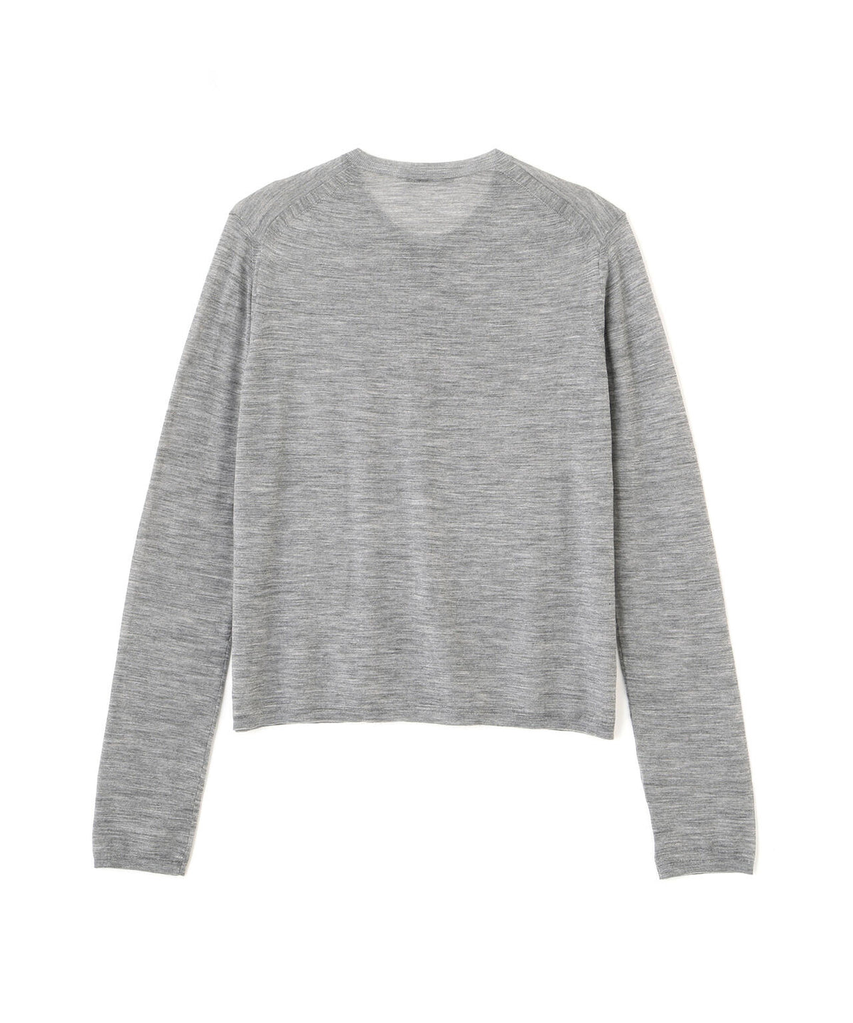 YLEVE / 2/100 FINE WOOL SHEER KNIT CARDIGAN