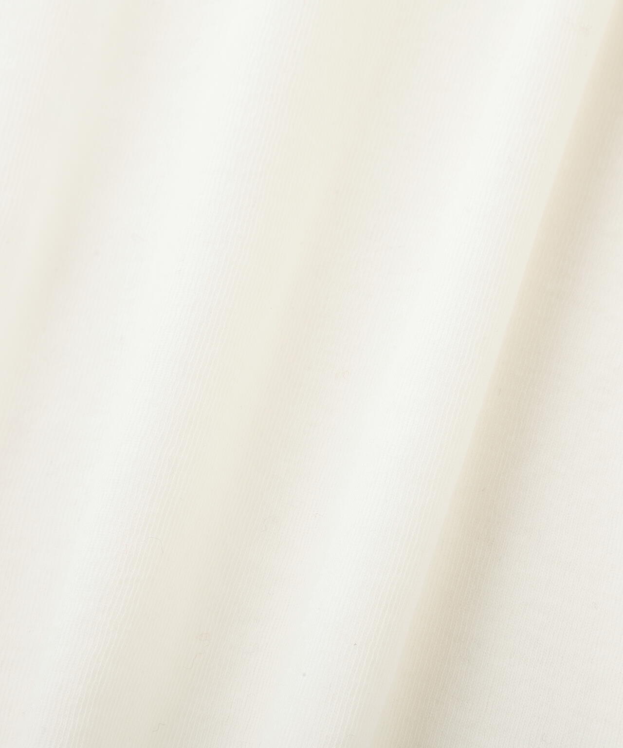 YLEVE / SHEER HIGH-TWIST RIB JERSEY PULLOVER