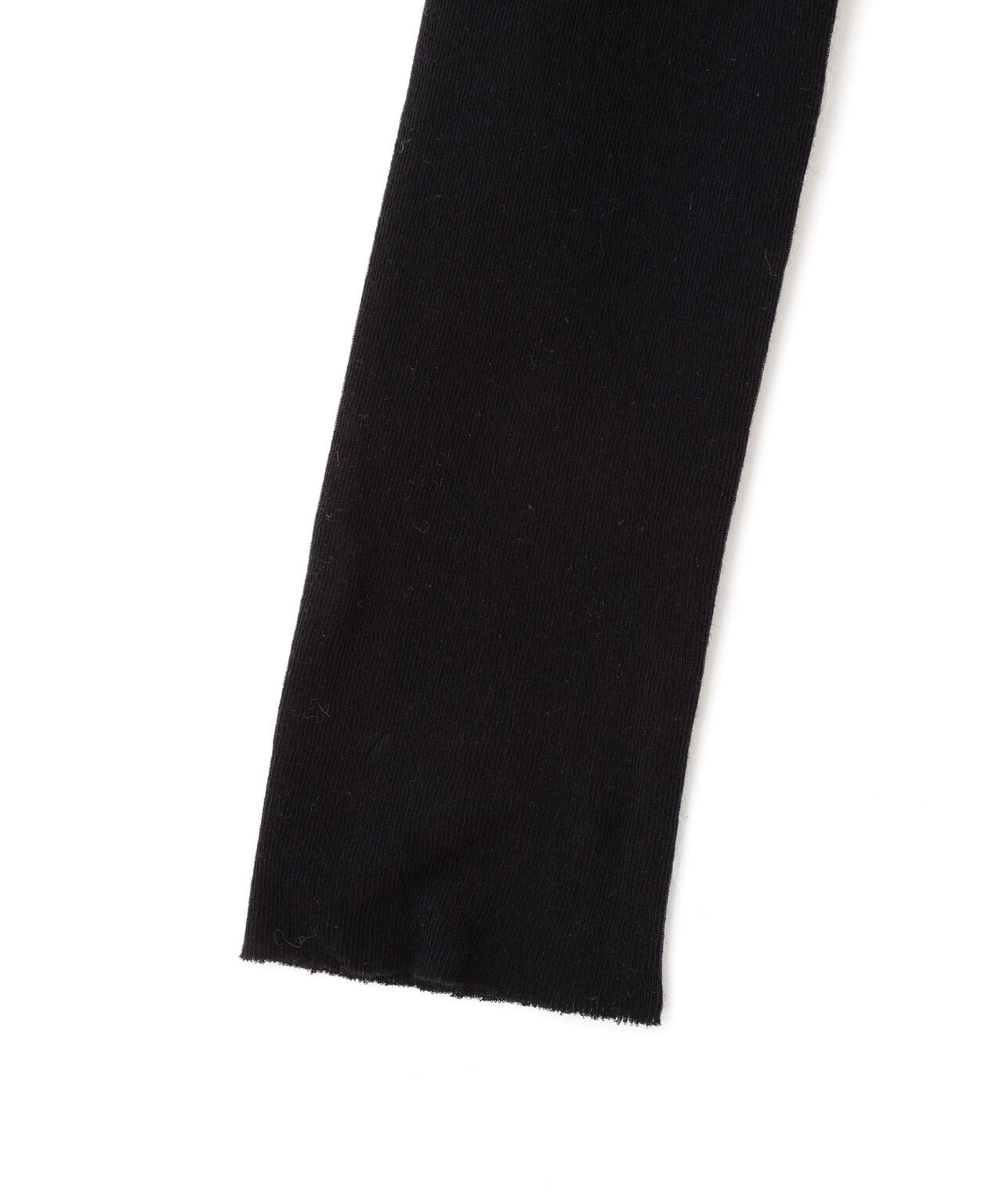 YLEVE / SHEER HIGH-TWIST RIB JERSEY TURTLENECK PULLOVER