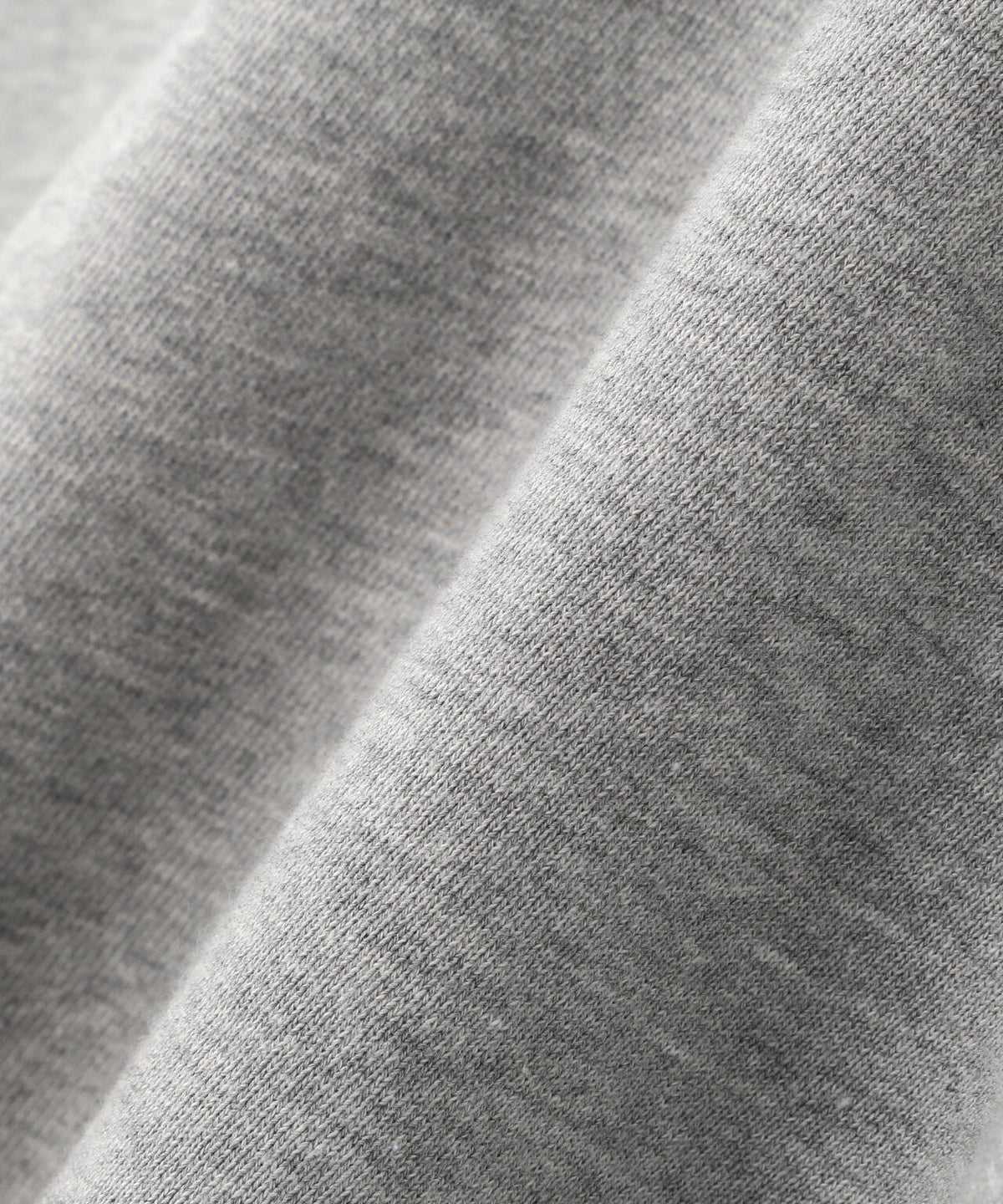 YLEVE / SOFT COTTON CUT OFF SWEAT SHIRT