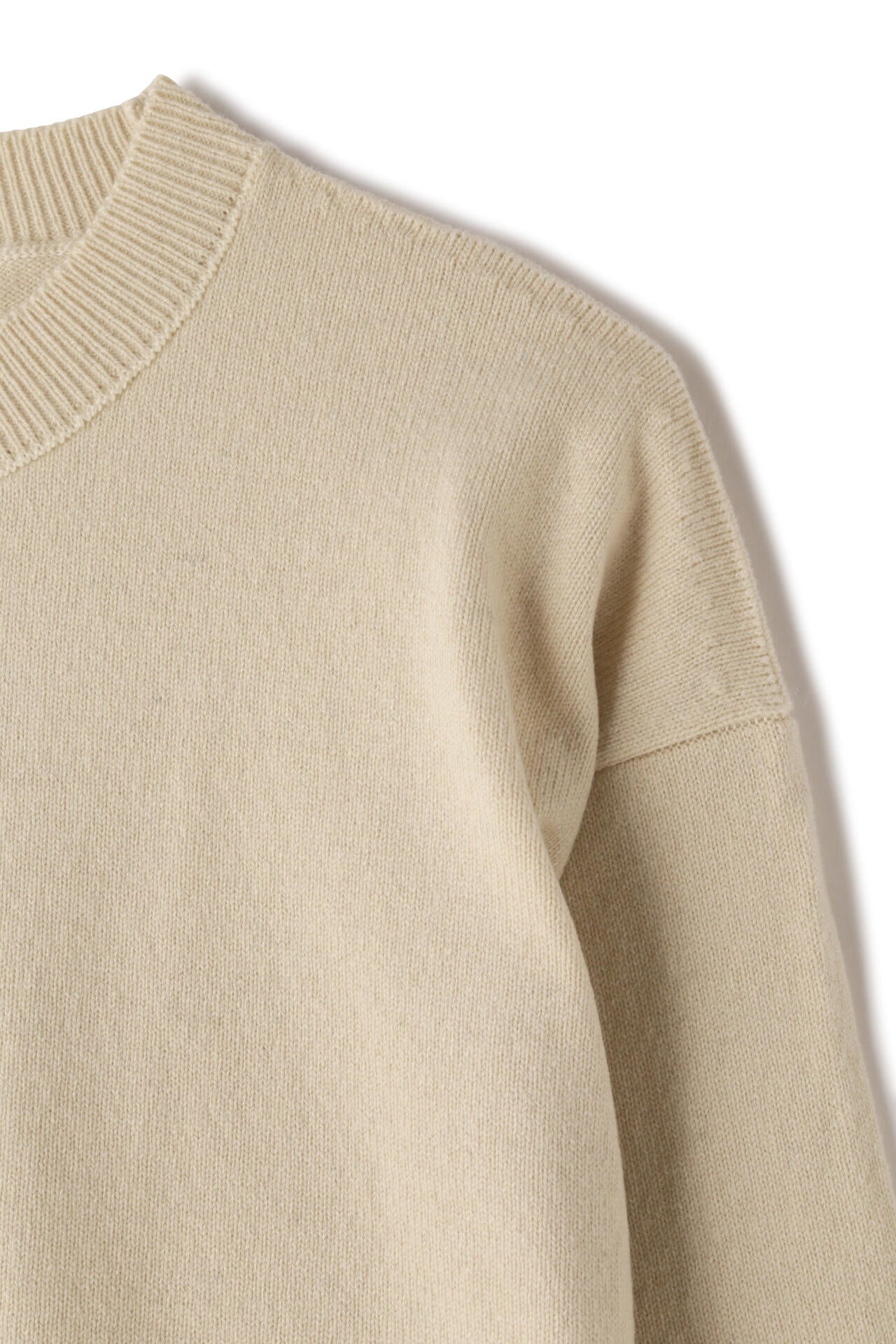 Yonetomi / RIGID CASHMERE KNIT P/O / UNISEX