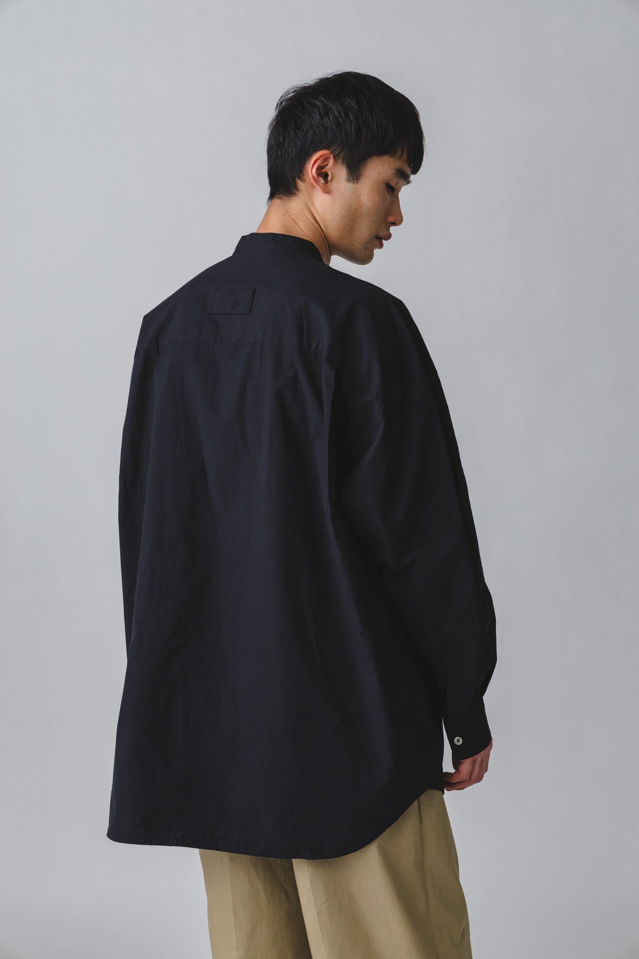 GOODNEIGHBORS SHIRTS / BASUKIA BAND COLLAR SH