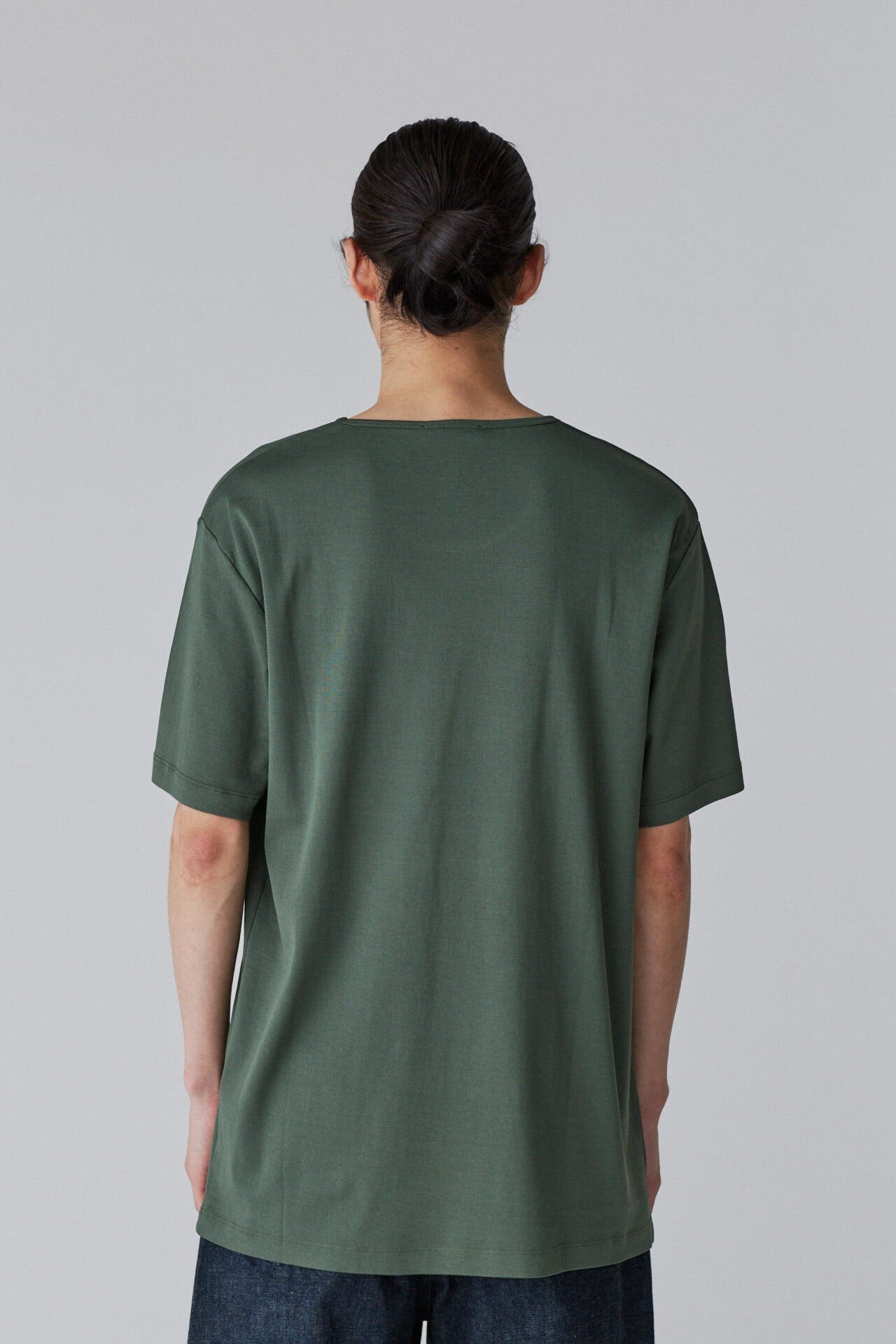 LEMAIRE / RIB U NECK T-SHIRT