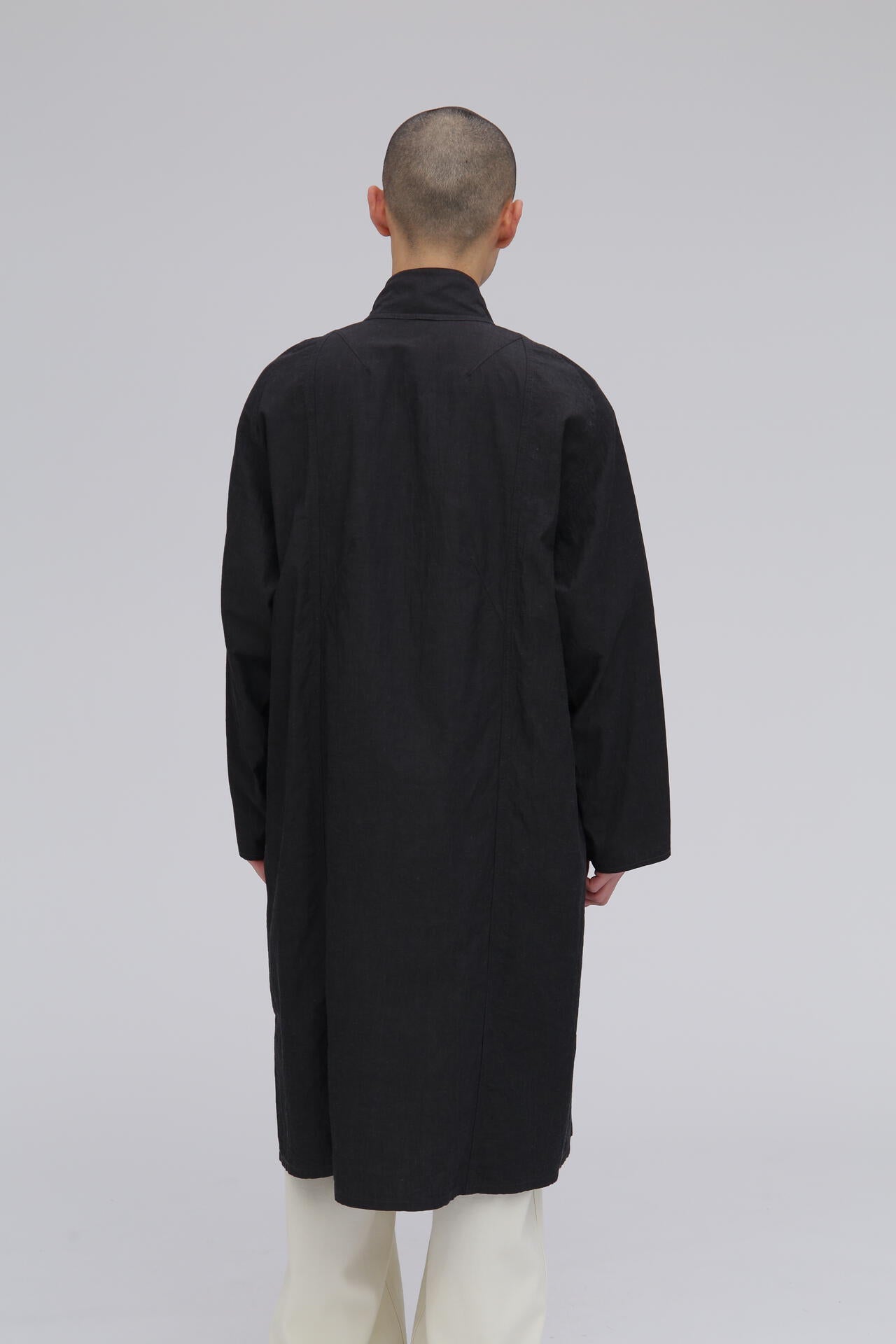 blurhms / COTTON LINEN DESERT STORM COAT